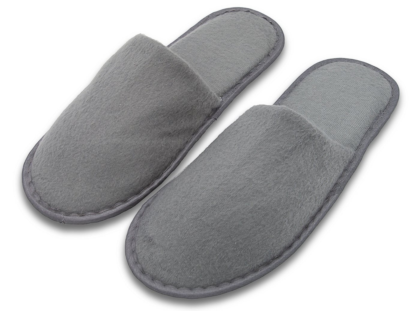 ZOLLNER Pantoffel (10-tlg) 100% Polyester (graphit)