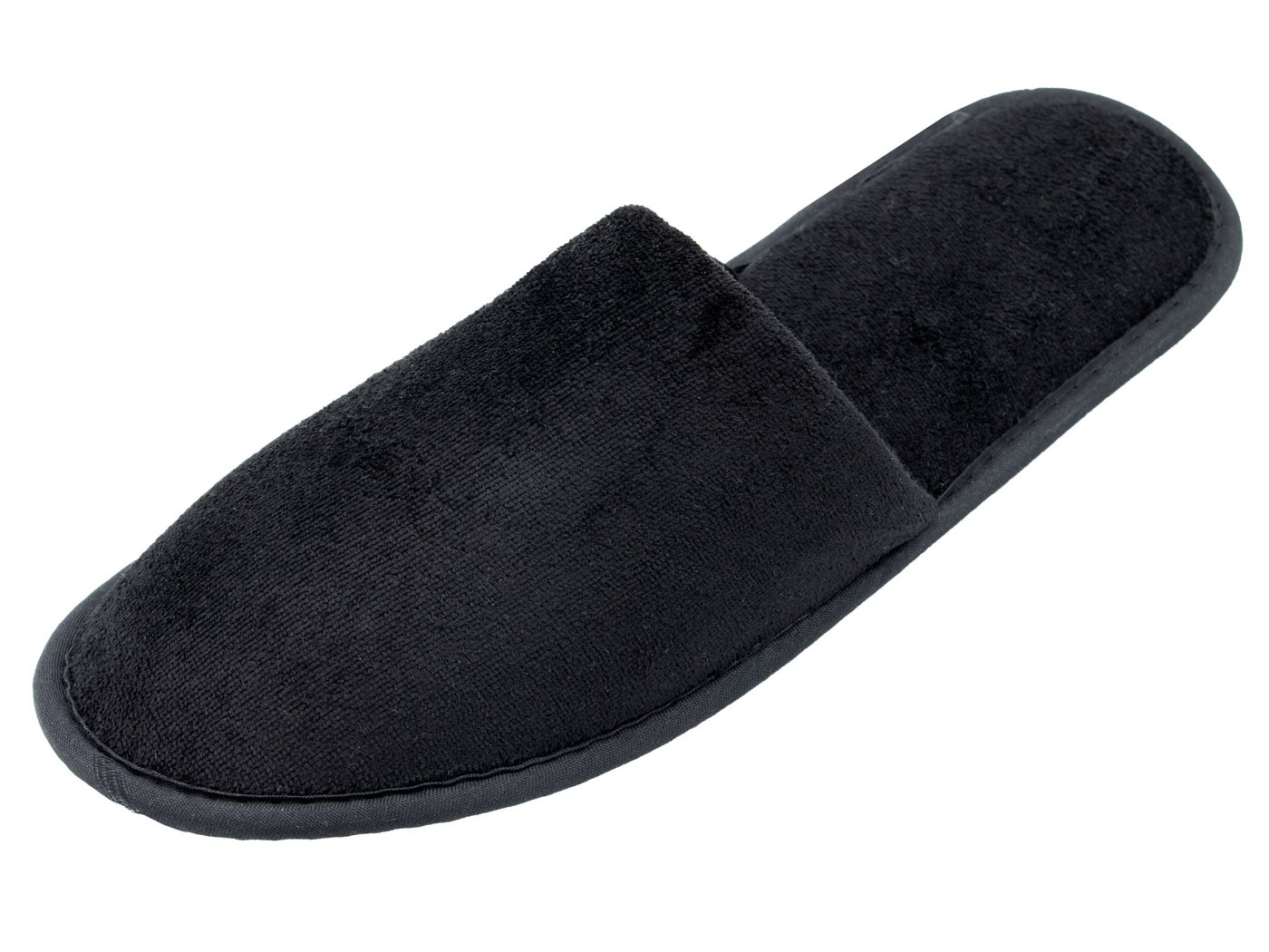 ZOLLNER Pantoffel (10-tlg) 100% Polyester (schwarz)