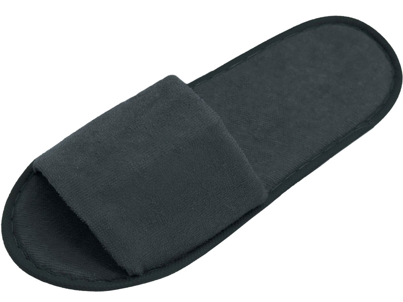 ZOLLNER Pantoffel (10-tlg) 100% Polyester, vom Hotelwäschespezialisten