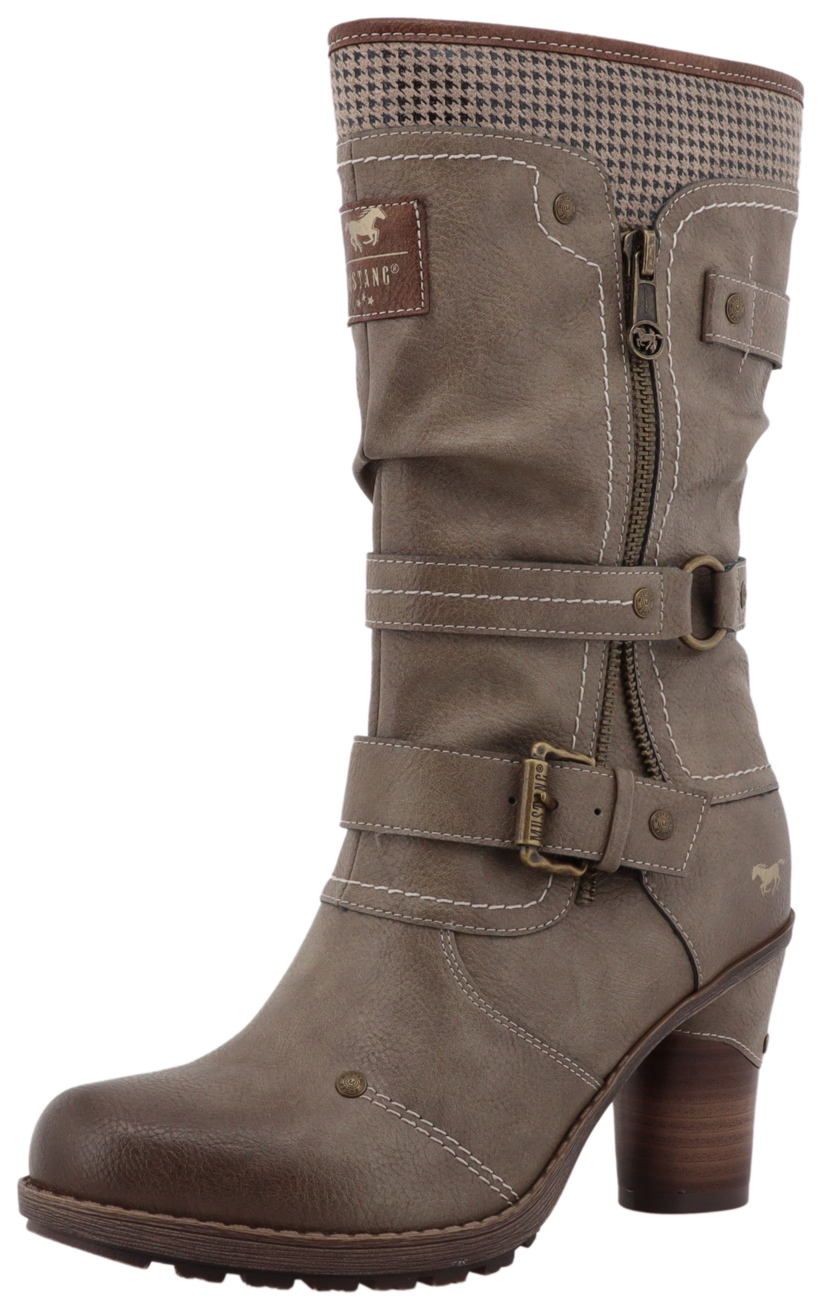 Mustang Shoes Palma Winterstiefel Kurzstiefel, Winterstiefel (grau)