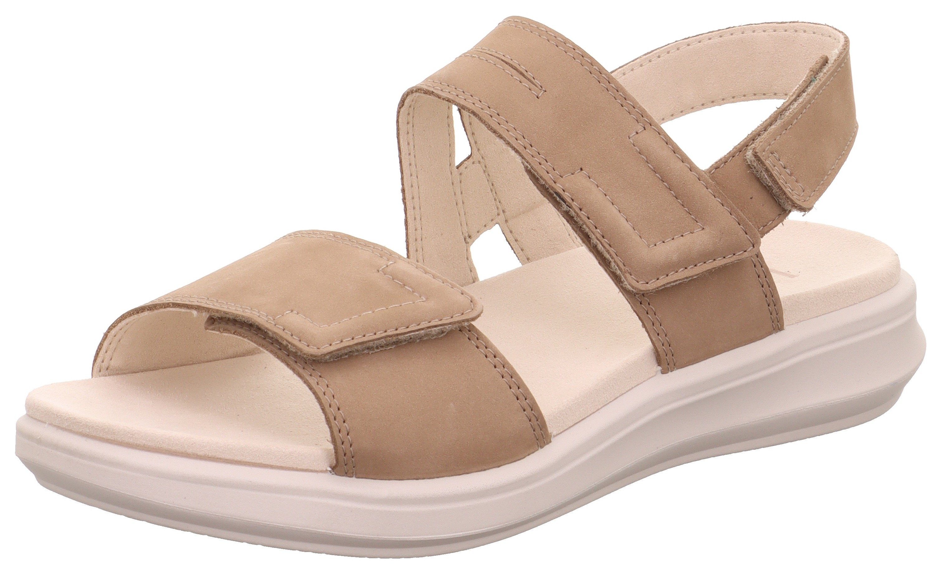 Legero ELLA Sandale, Sommerschuh, Sandalette, Klettschuh, (beige)