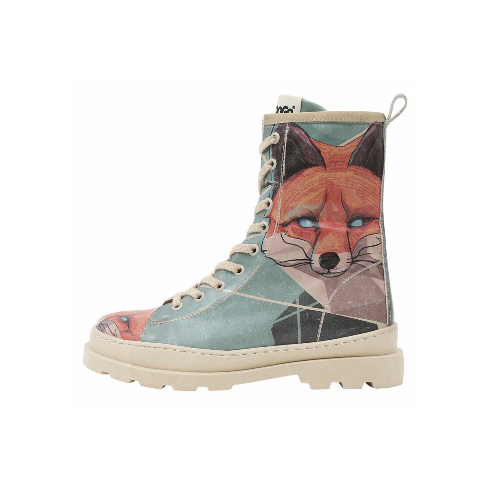 DOGO Gisele Schnürstiefel Boots Red Fox (grün)
