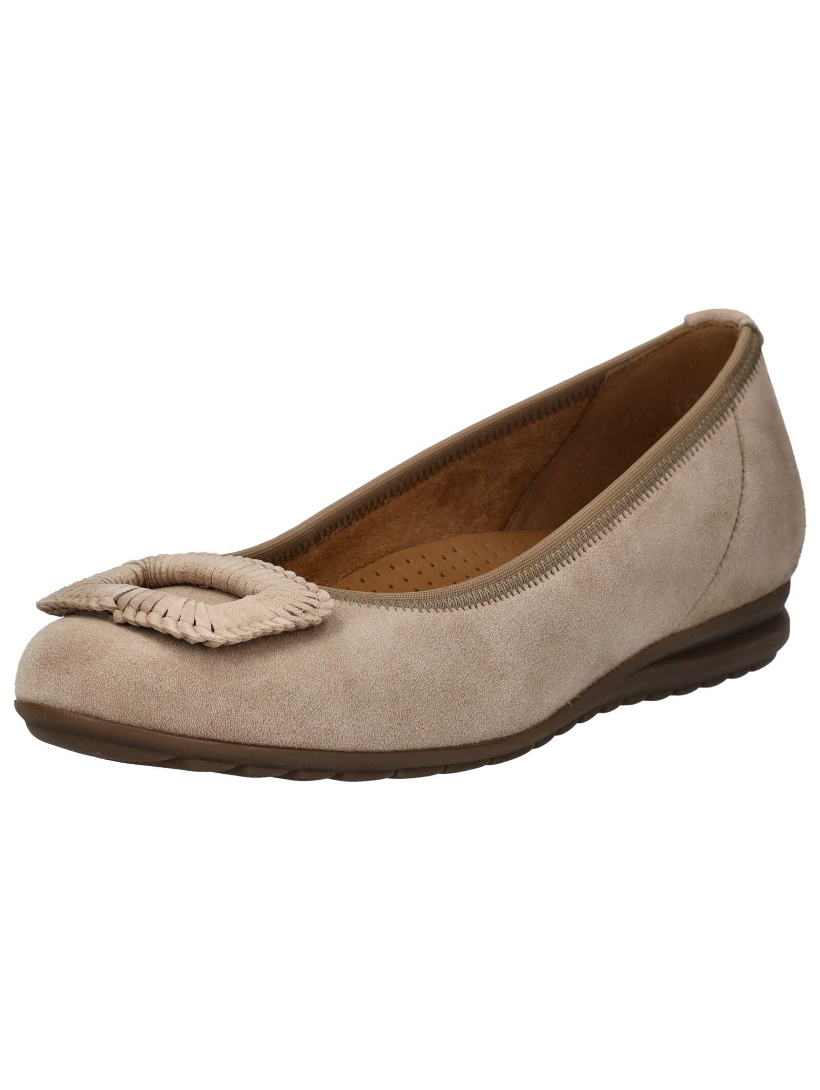 Gabor Comfort Gabor Comfort Ballerinas Veloursleder (beige)
