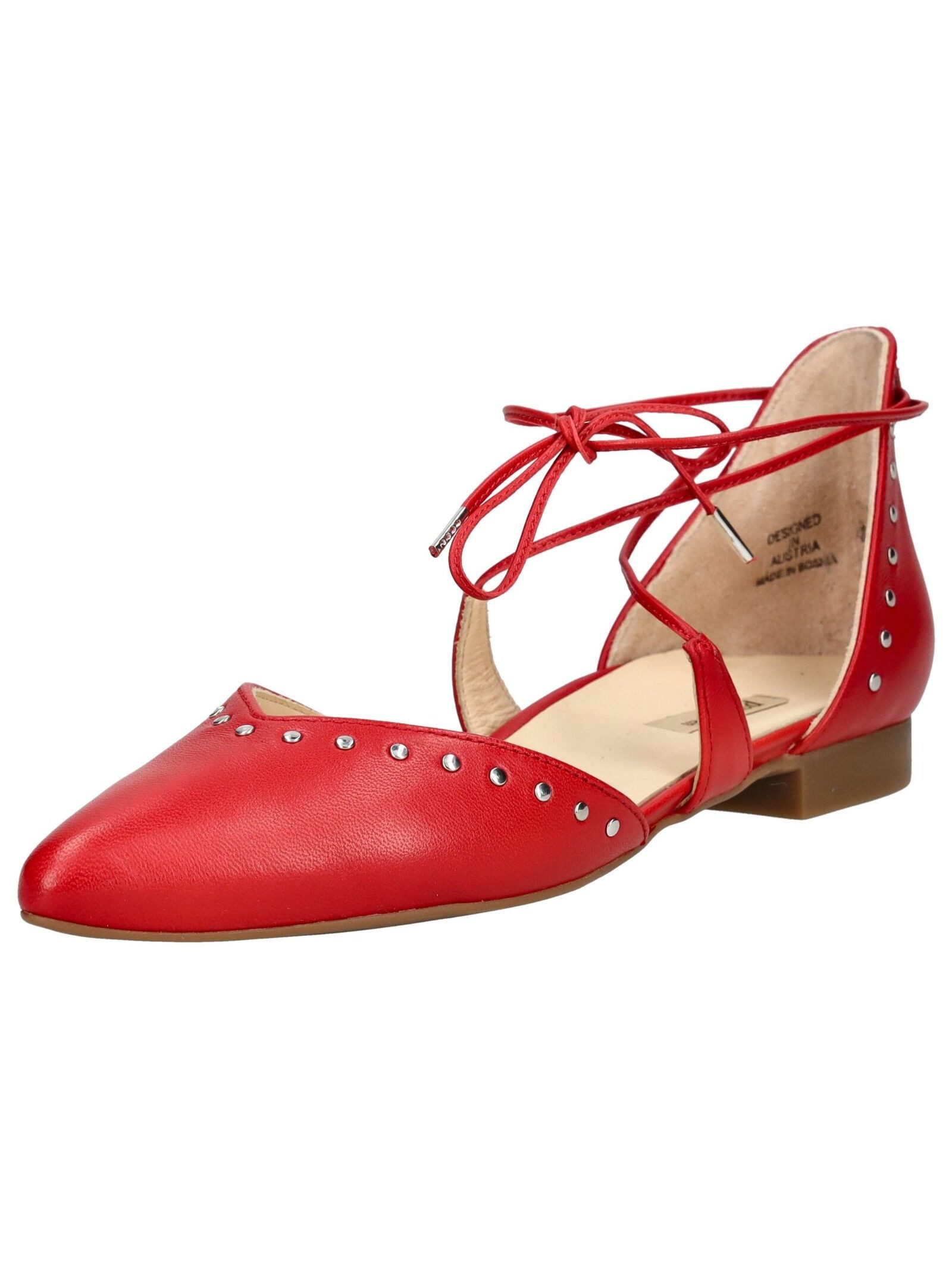 Paul Green Paul Green Ballerinas Glattleder (rot)