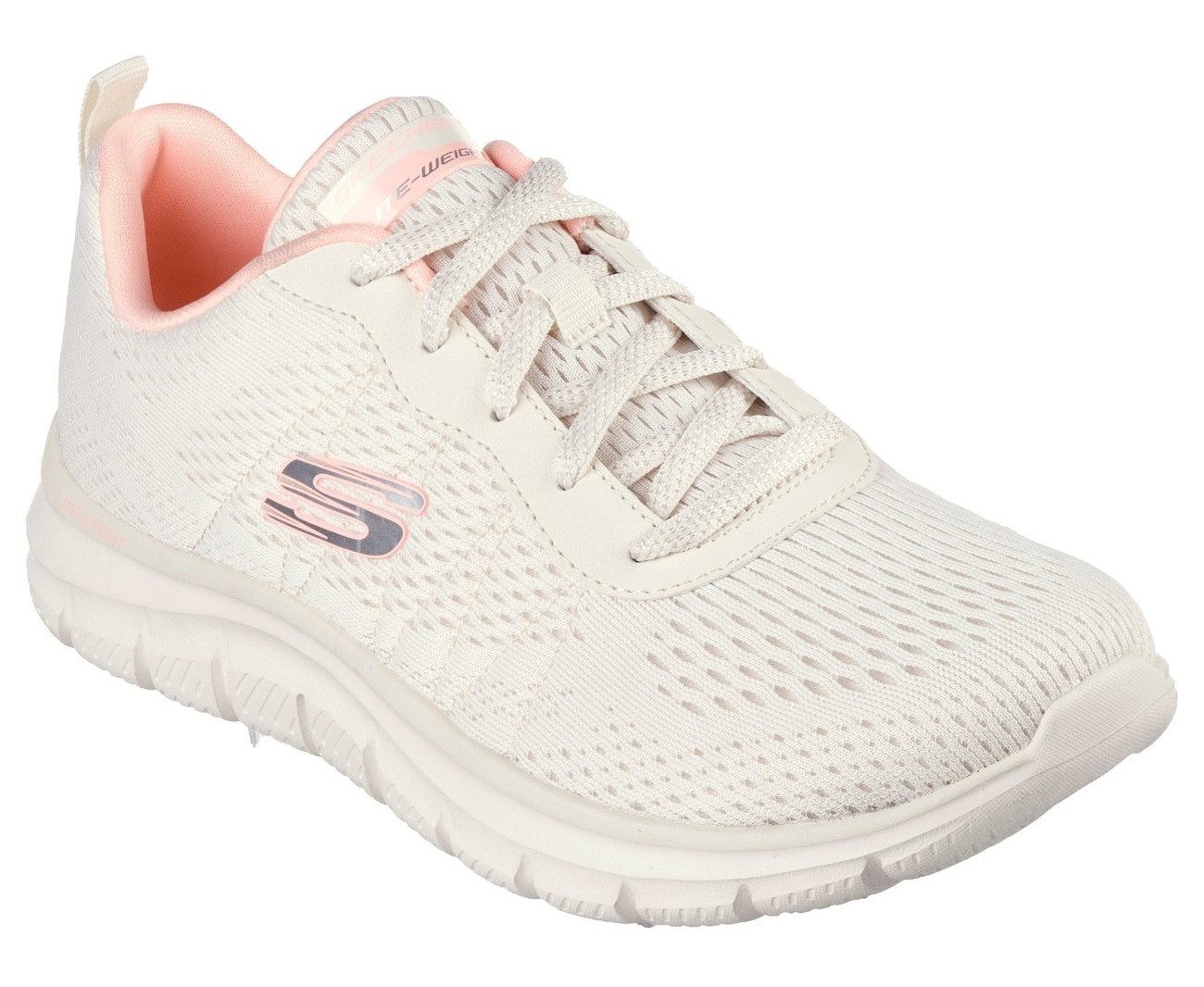 Skechers TRACK-NEW STAPLE Sneaker, Fitnesssneaker, Freizeitschuh (beige)