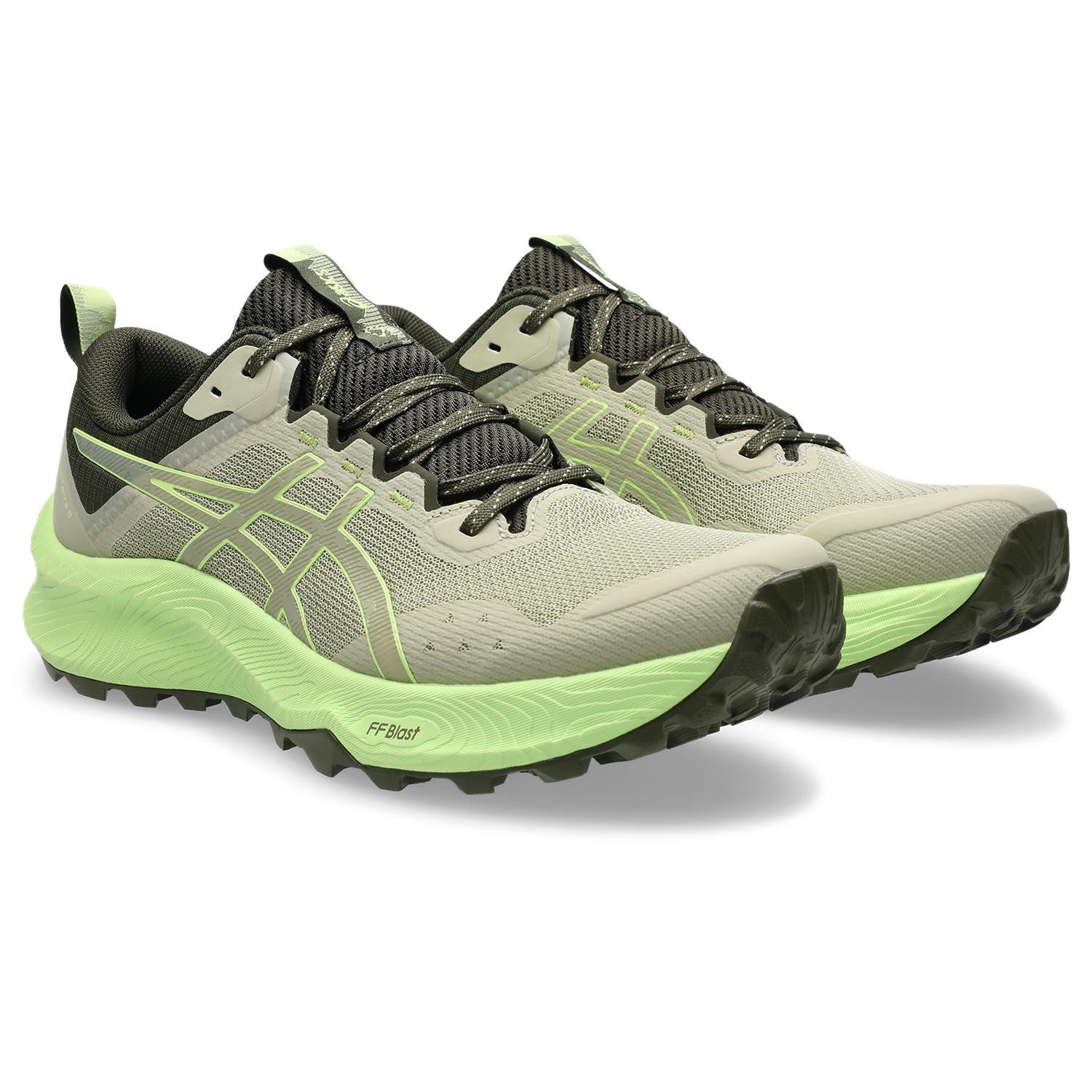 Asics TRABUCO TERRA 3 Trailrunningschuh (grün)
