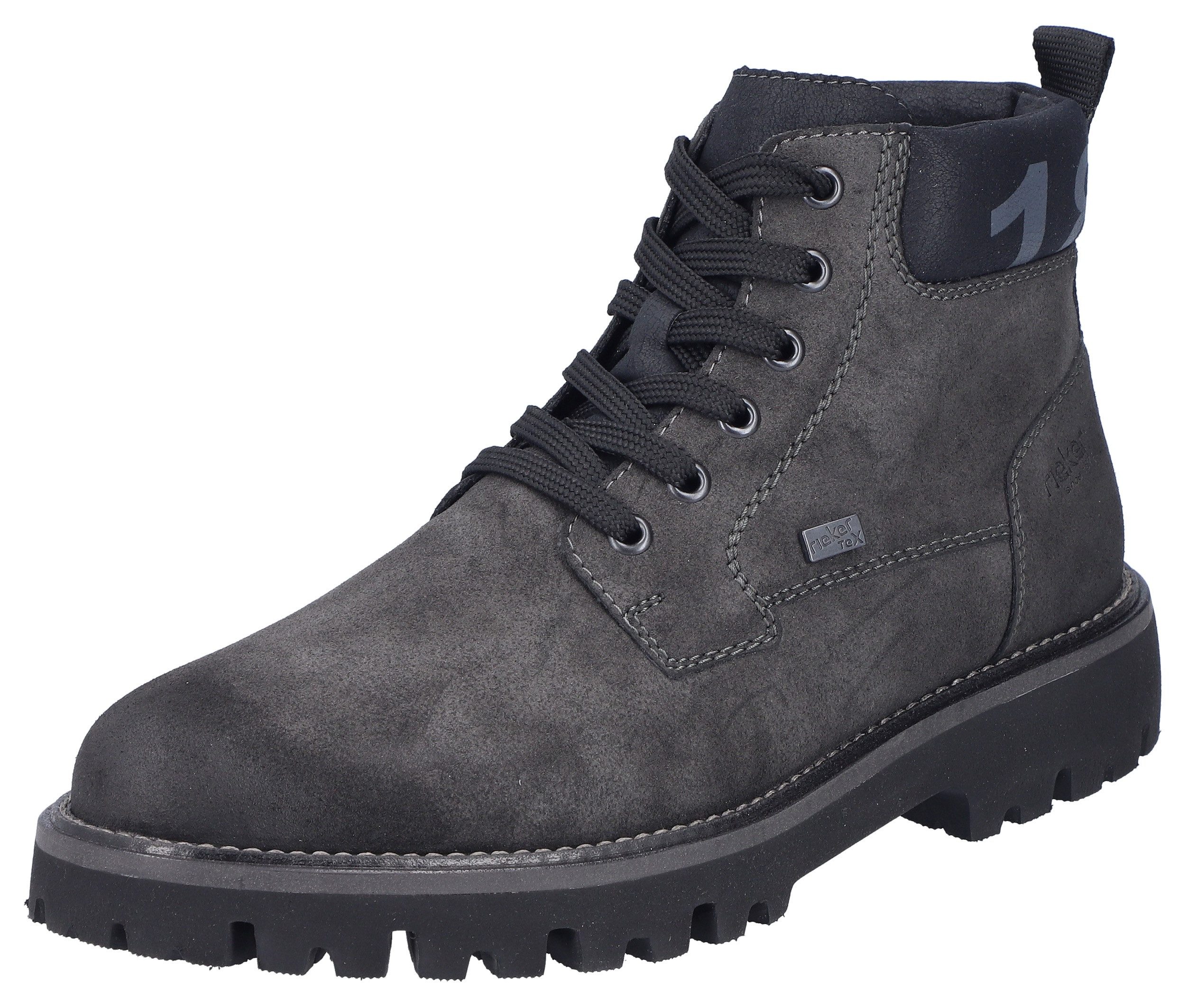 Rieker Winterstiefelette, Winterboots, Outdoorstiefelette mit TEX (grau)