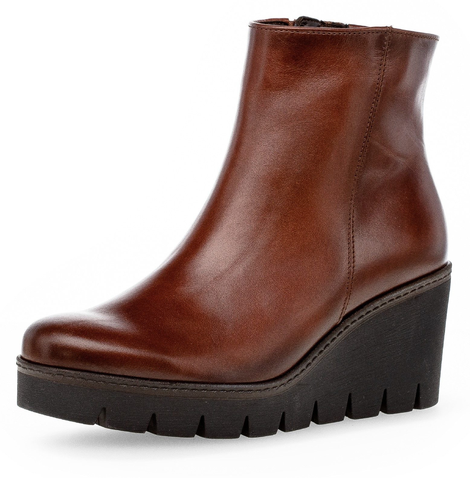 Gabor Ankleboots, Keilabsatz, Boots, Stiefelette in (braun)