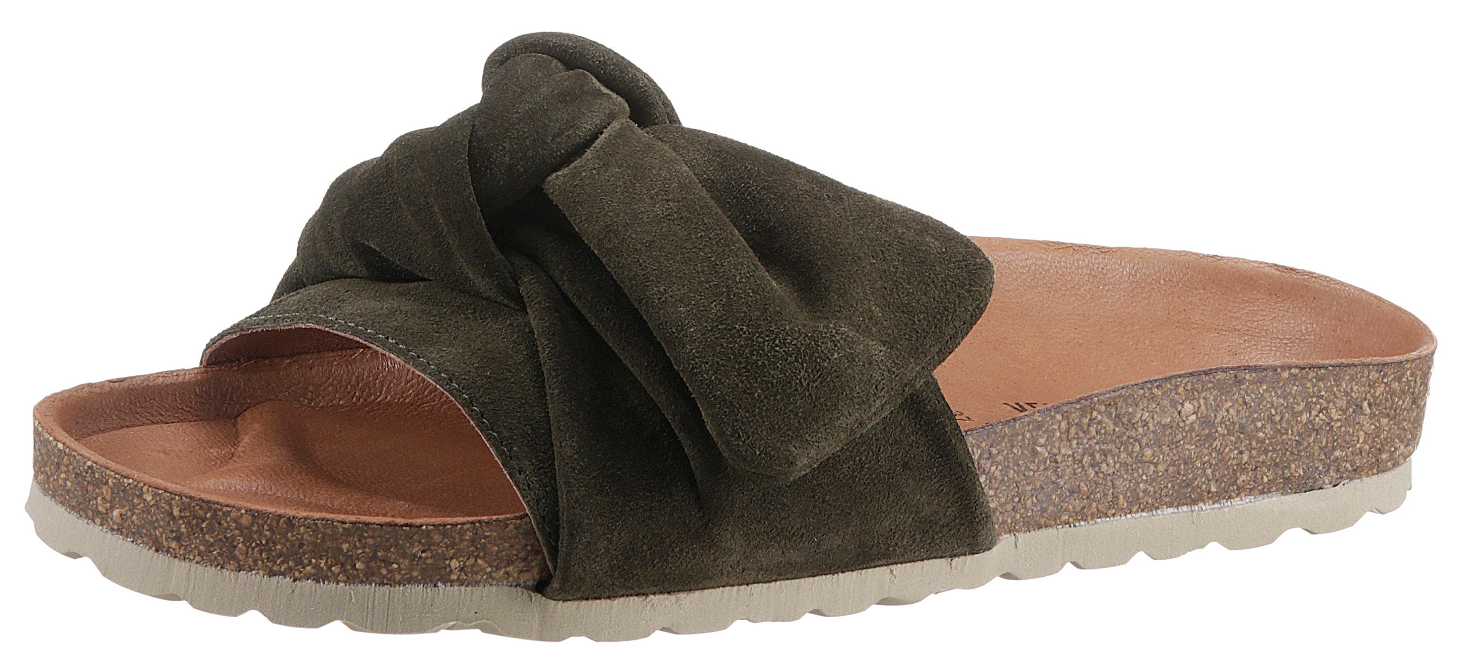 VERBENAS Roxy Roda Pantolette, Sommerschuh, Schlappen, (grün)