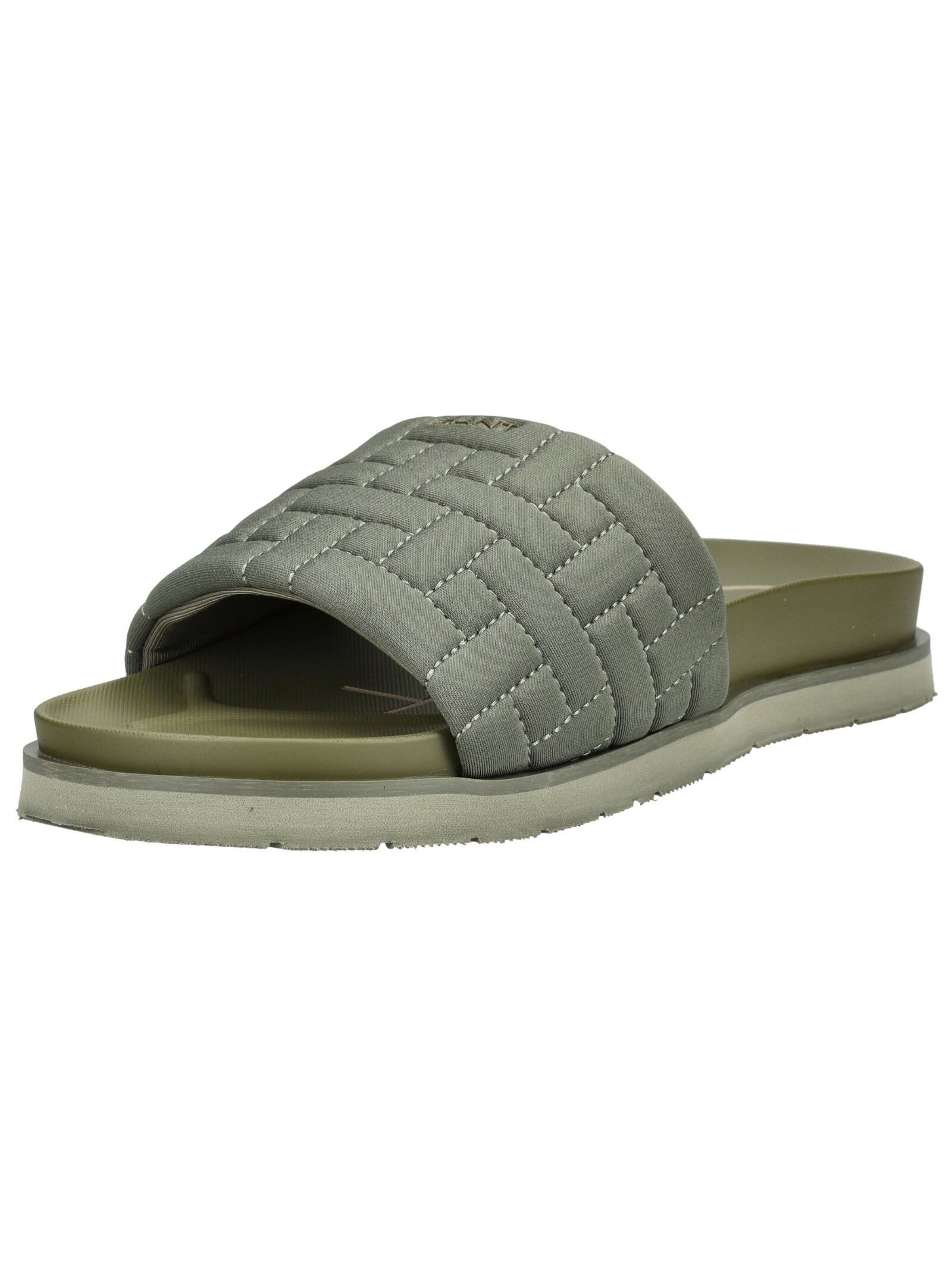 Gant Gant Pantoletten Lederimitat/Textil Pantolette (grün)