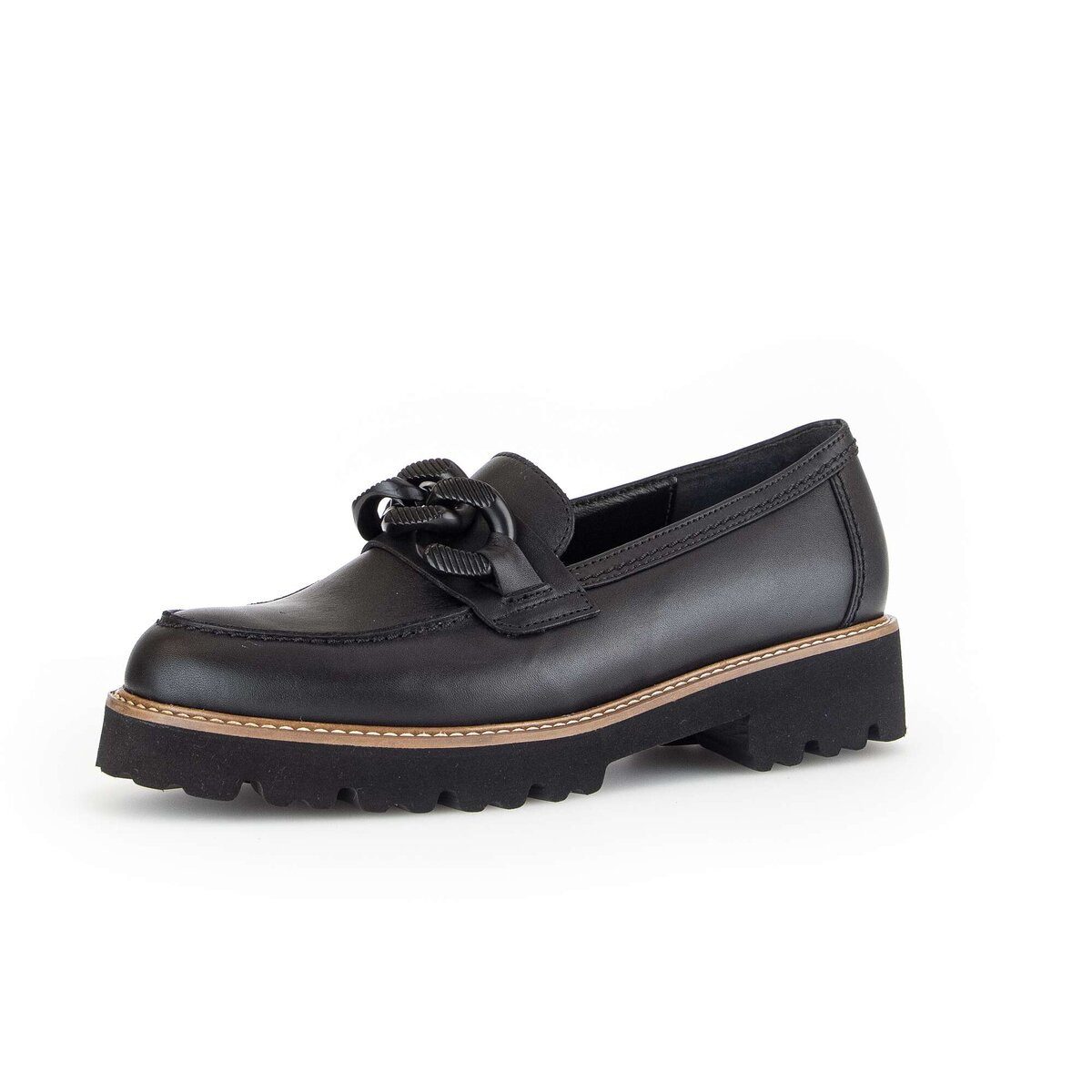 Gabor Loafer Glattleder Loafer (schwarz)