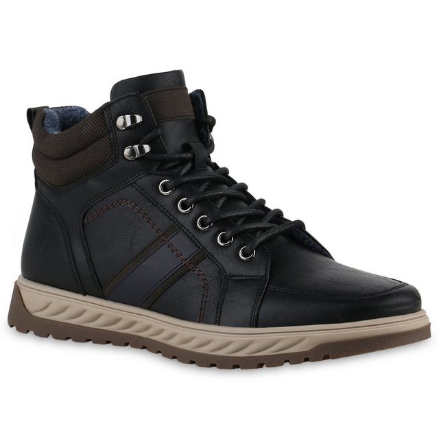 VAN HILL 840623 Winterstiefelette Schuhe (blau|bunt|schwarz)