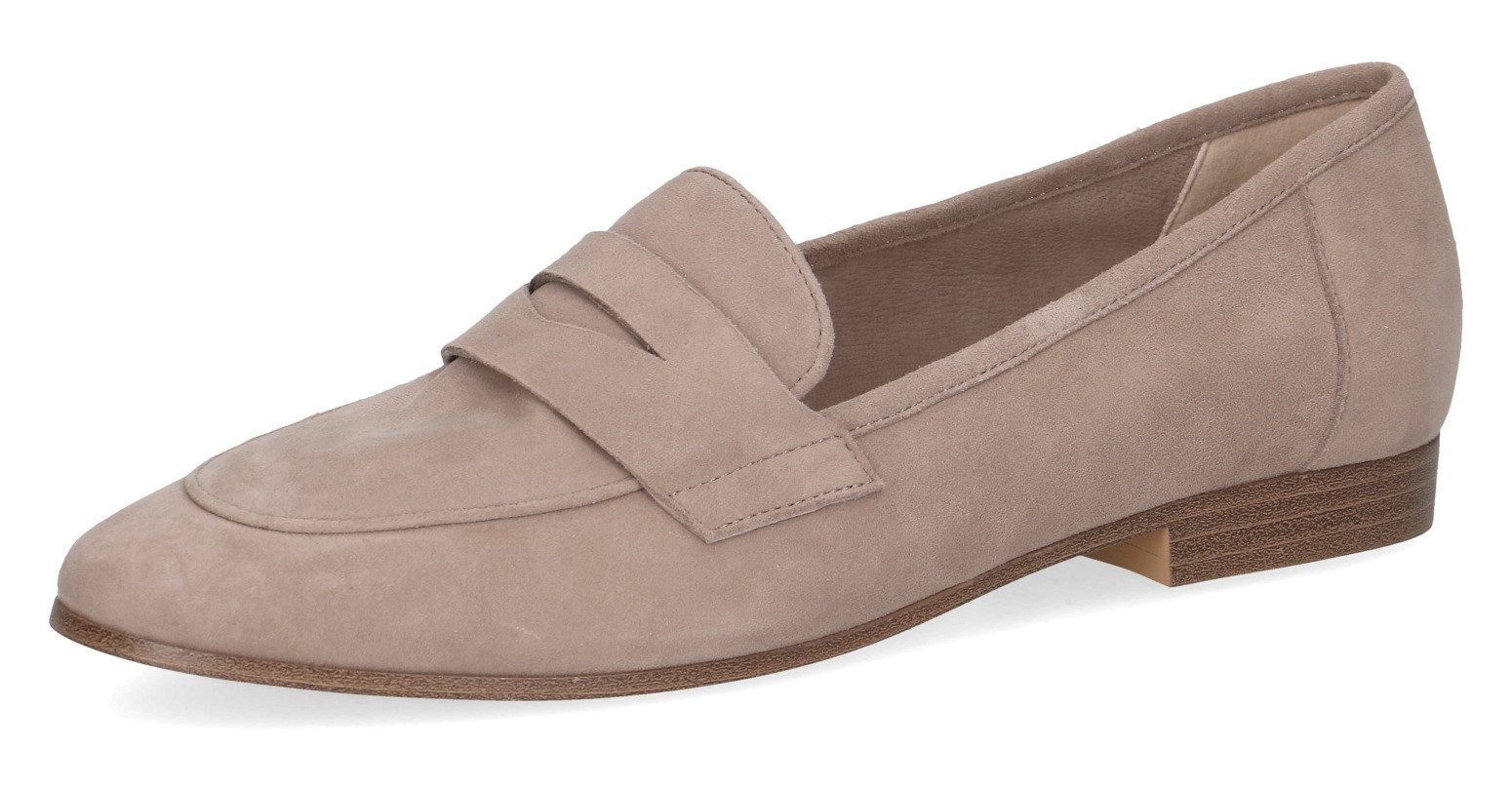 Caprice Slipper, Blockabsatz, Businessschuh, Schlüpfschuh mit (braun)