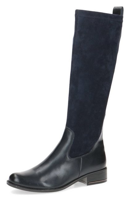 Caprice Stiefel mit Stretch-XS-Schaft, bequeme Weite (dunkelblau)