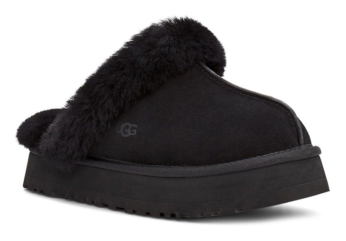 UGG DISQUETTE Pantoffel Homeslippers, Hausschuh, Clog (schwarz)