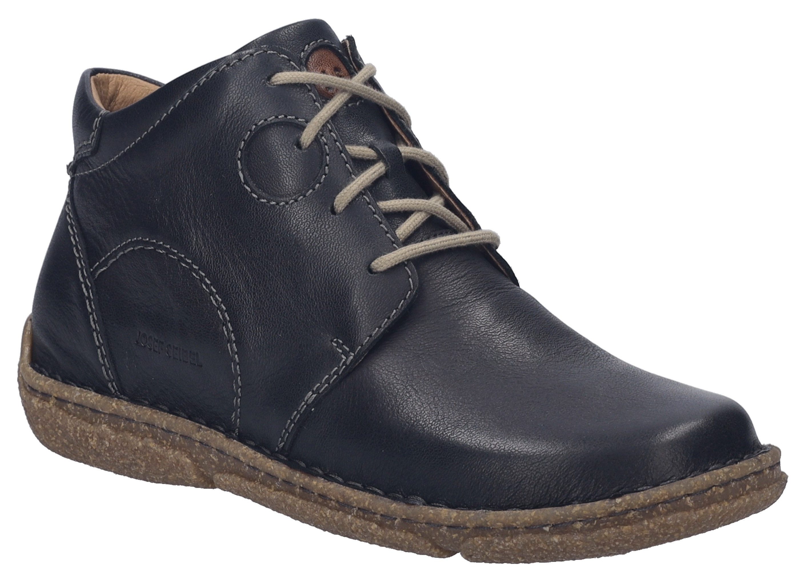 Josef Seibel Neele 46 Schnürstiefelette Freizeitschuh, (schwarz)