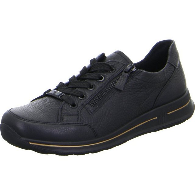 Ara Ara Schuhe, Sneaker Osaka - Glattleder Damen Sneaker (schwarz 049665|schwarz)