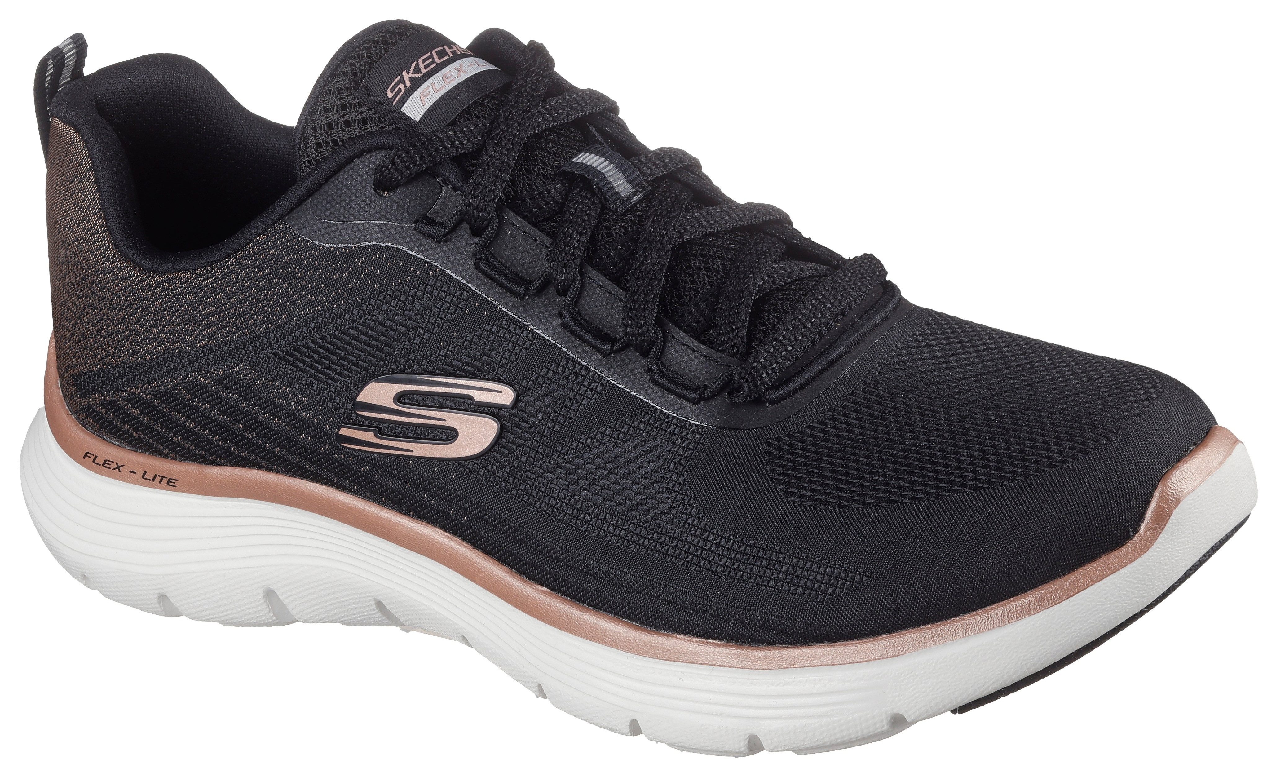 Skechers FLEX APPEAL 5.0 Sneaker Trainingsschuh, (goldfarben)