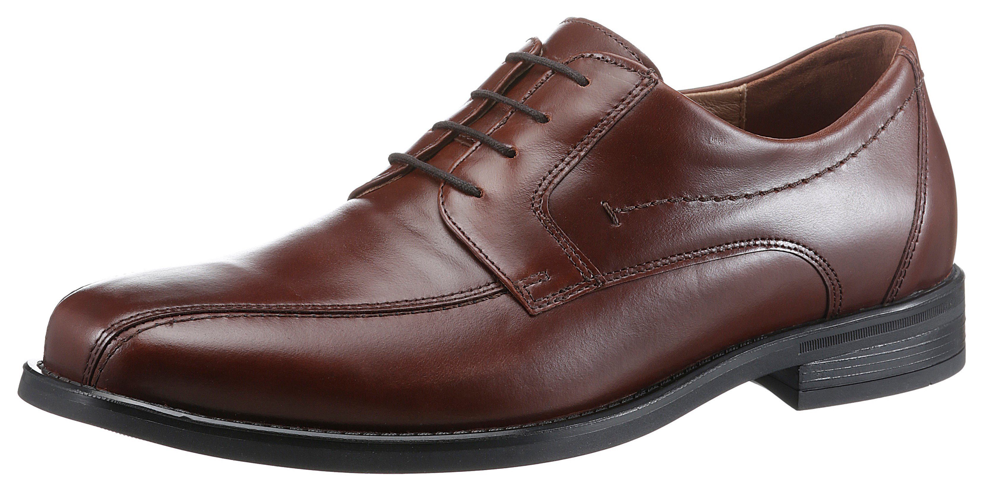 Waldläufer Henry Schnürschuh in Bequemweite G (braun)