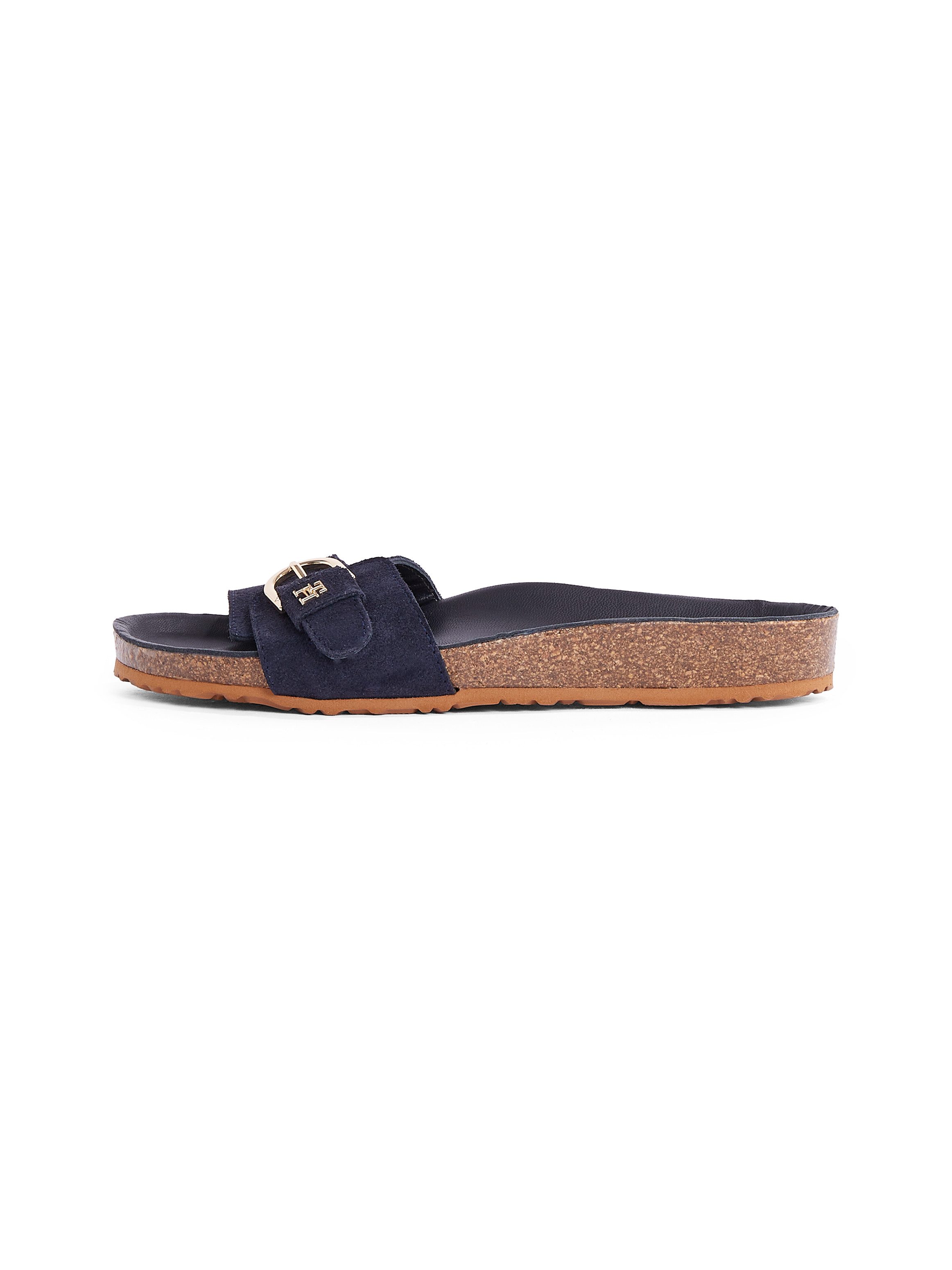 Tommy Hilfiger SOFT SUEDE ADJUSTABLE MULE (blau)