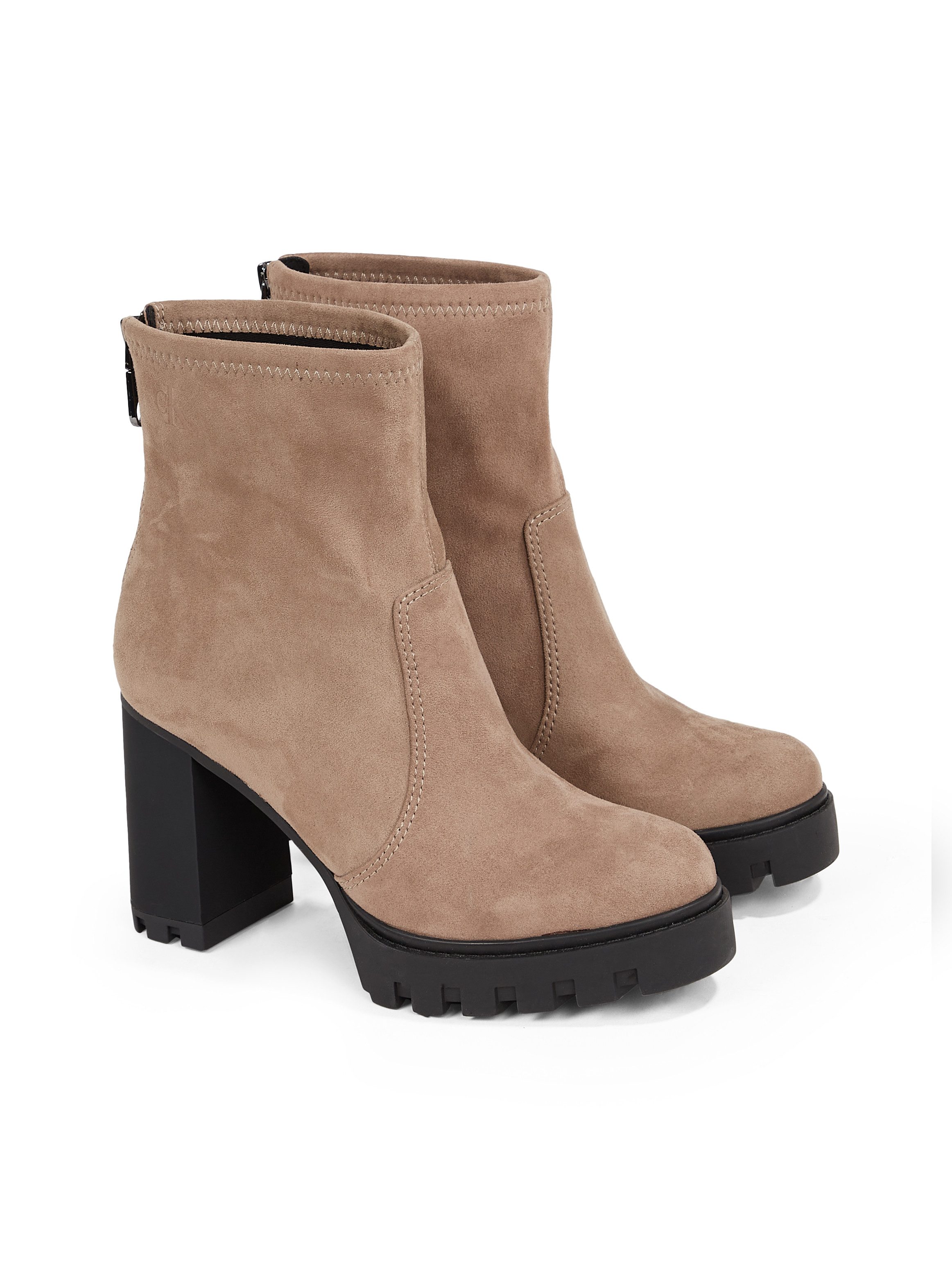 Calvin Klein Jeans HEEL PLATFORM ZIP (beige)