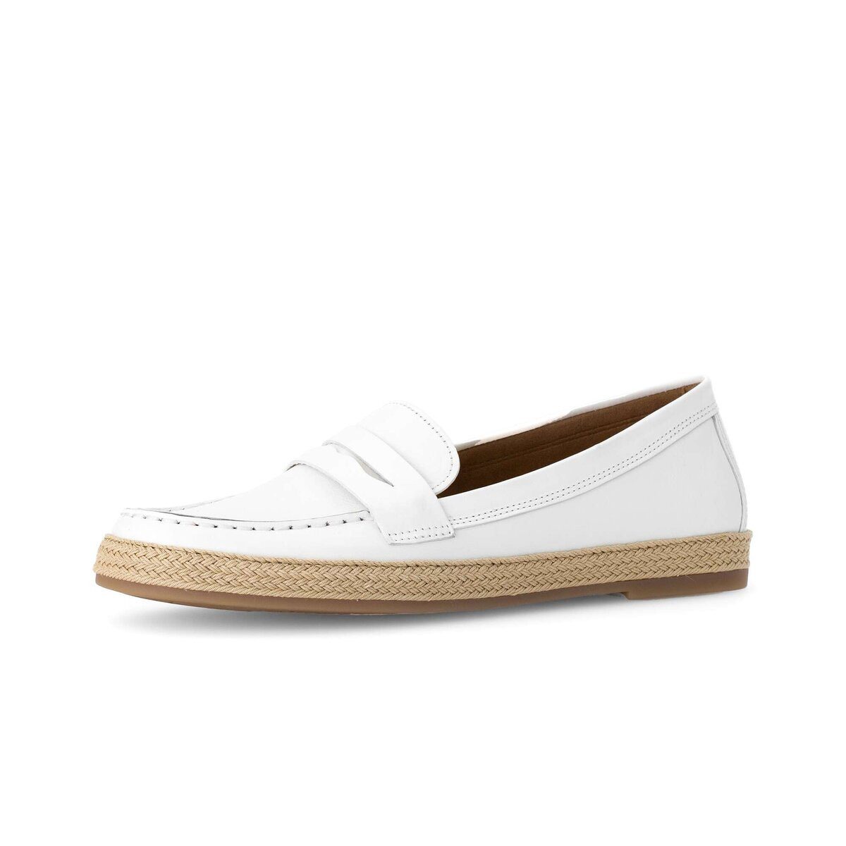 Gabor Slipper Glattleder Slipper (weiß)
