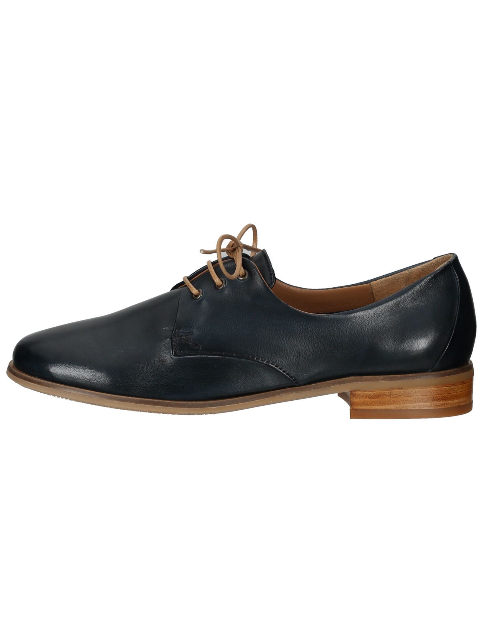 Everybody Everybody Halbschuhe Leder Schnürschuh (blau)