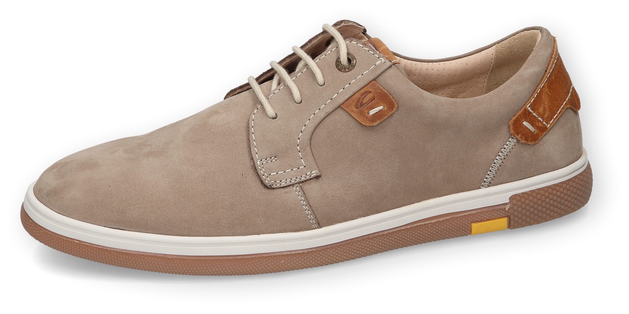 camel active Schnürschuh, Hybrid Sneaker, Business (beige)