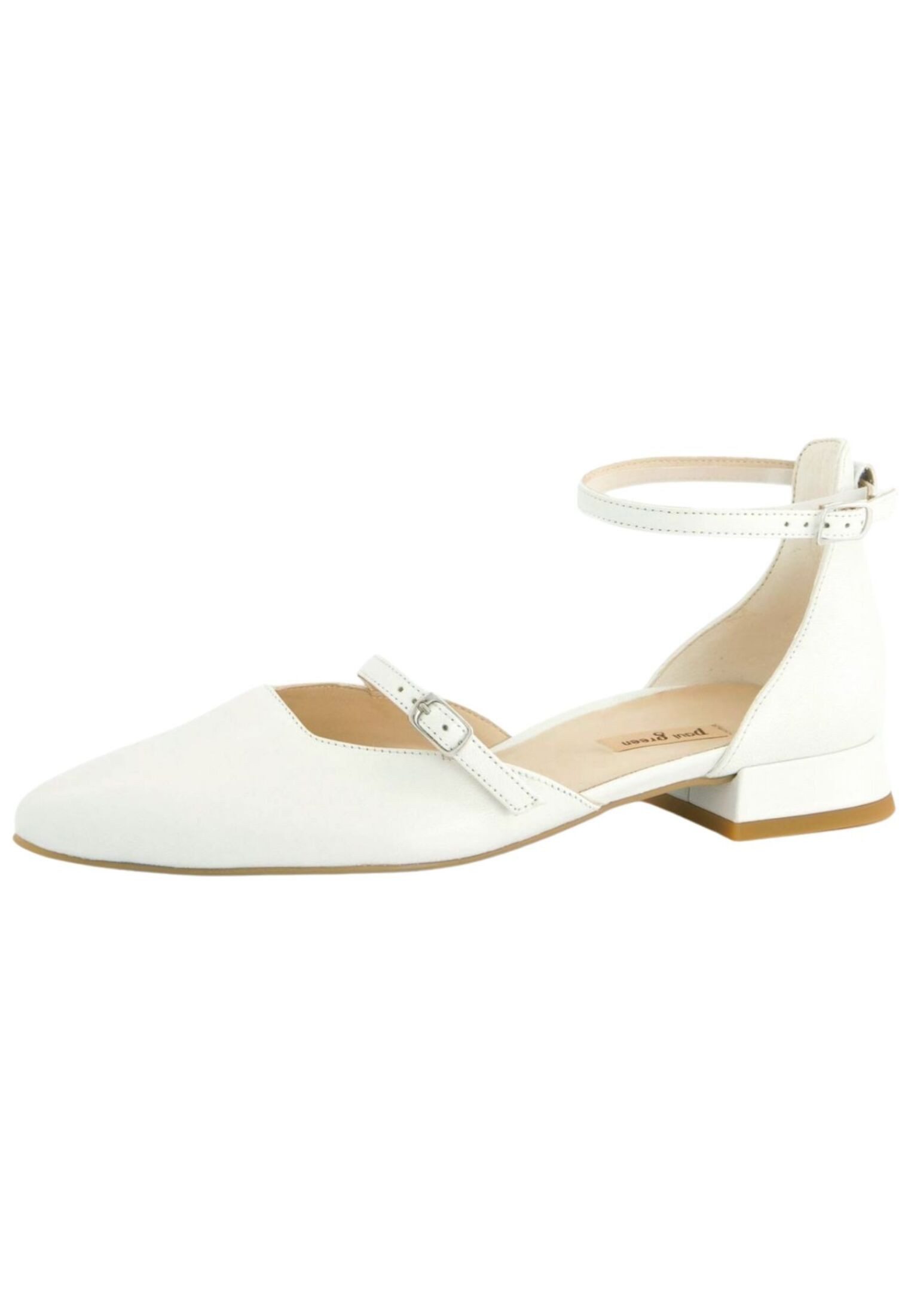 Paul Green Paul Green Ballerinas Glattleder (weiß)