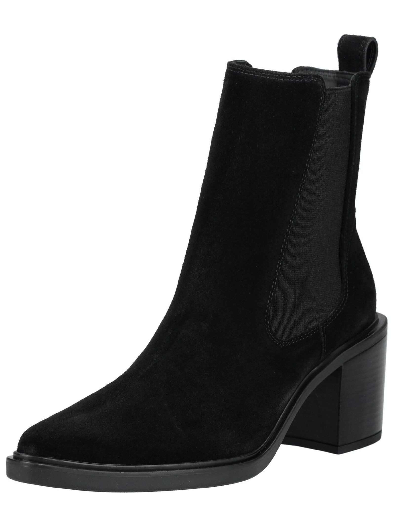 Paul Green Paul Green Stiefelette Veloursleder/Textil (schwarz)