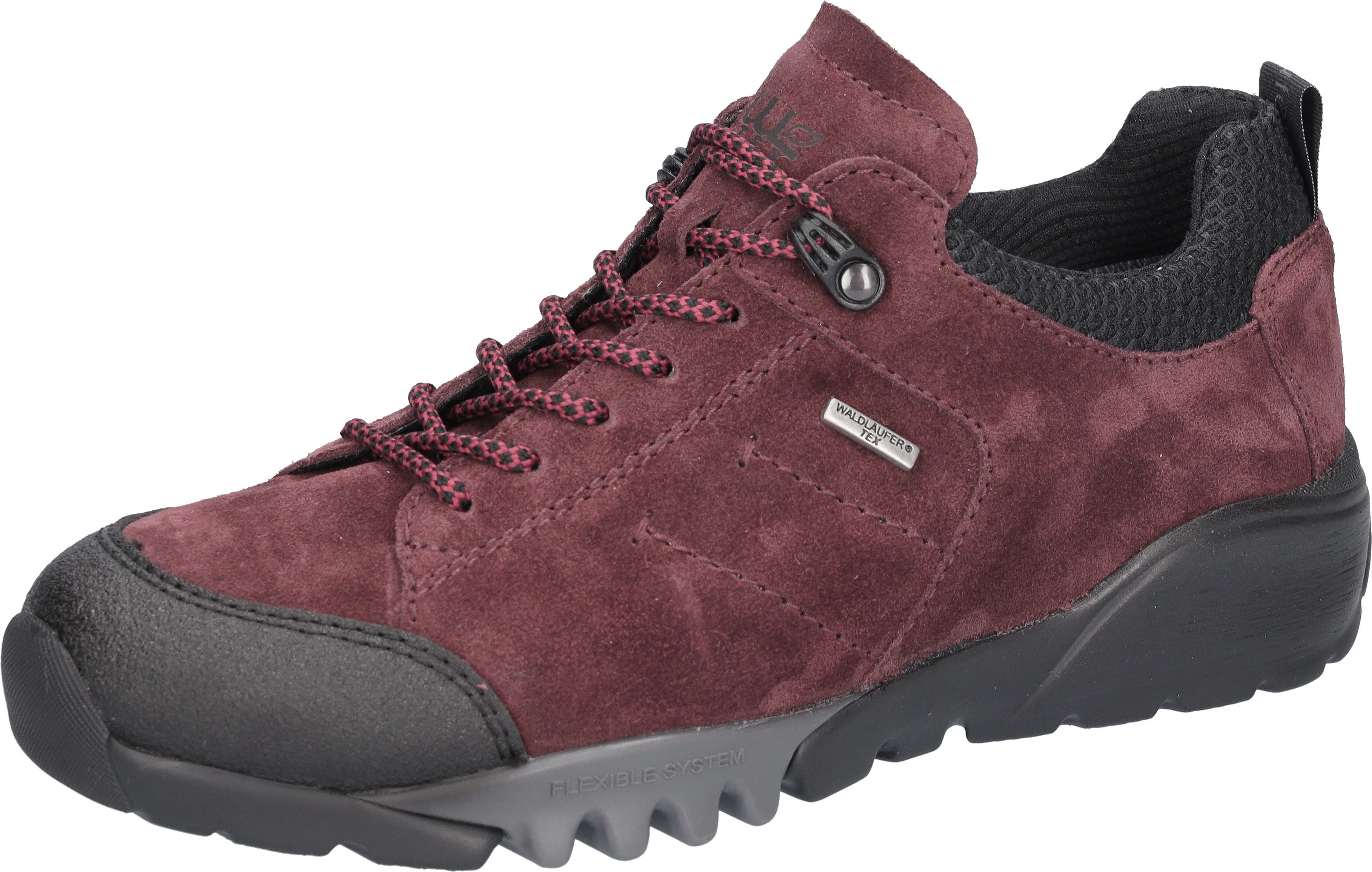 Waldläufer H-AMIATA Schnürschuh, Freizeitschuh, Halbschuh, Outdoorschuh (rot)