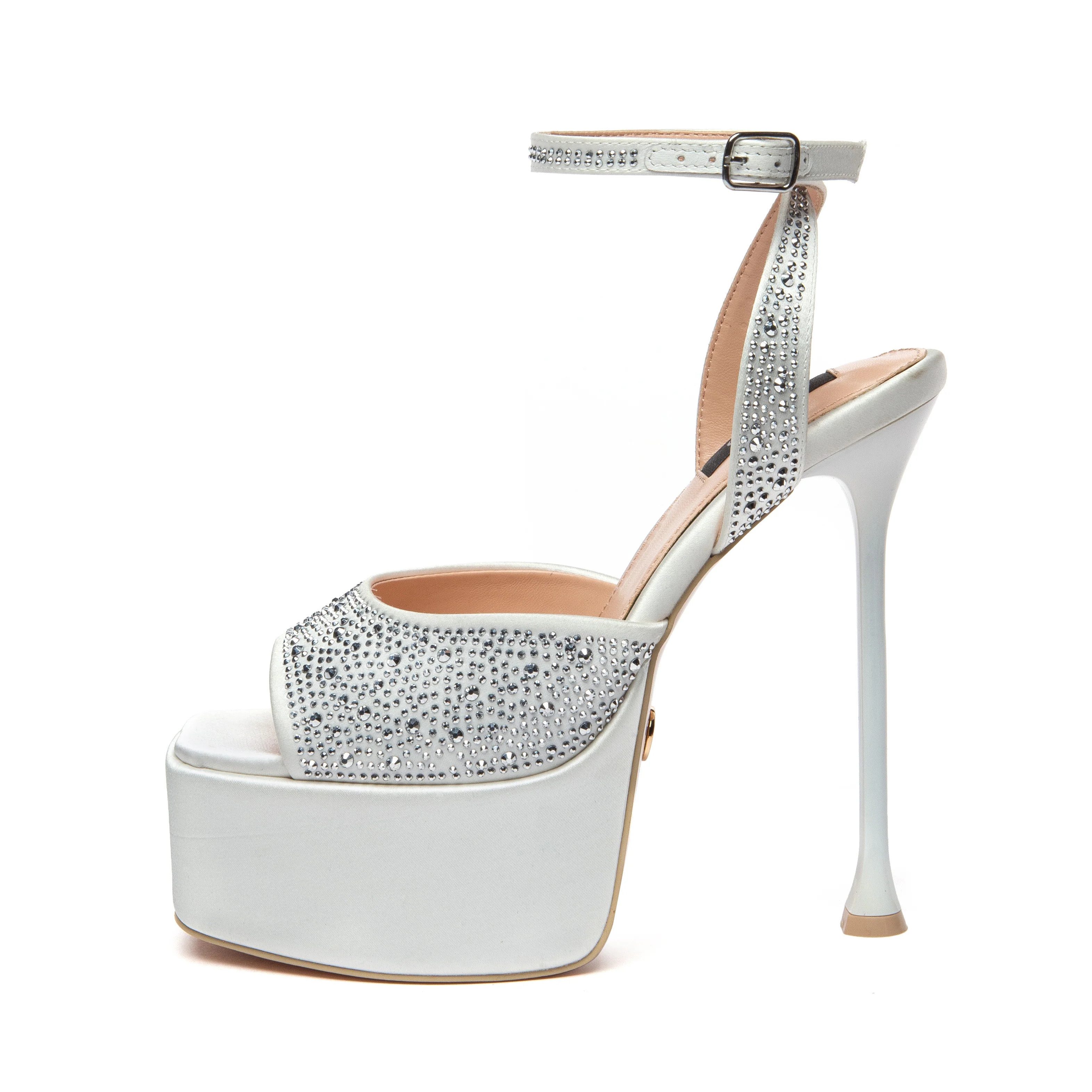 Giaro GALA High-Heel-Sandalette 15 cm Absatzhöhe, (weiß)