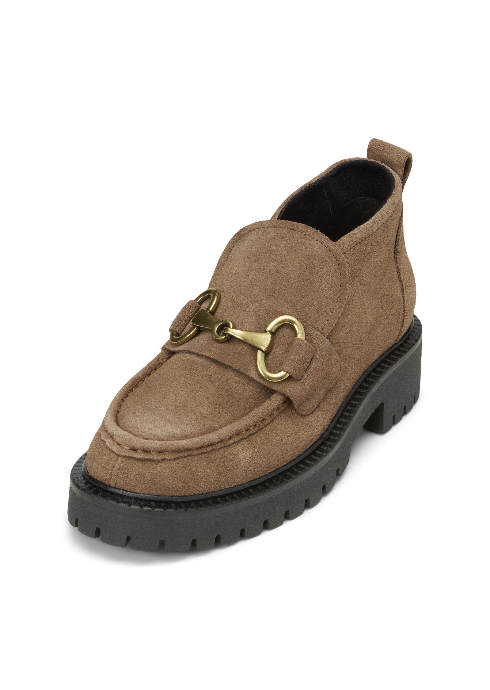 Marc O'Polo aus Veloursleder Loafer (grau)