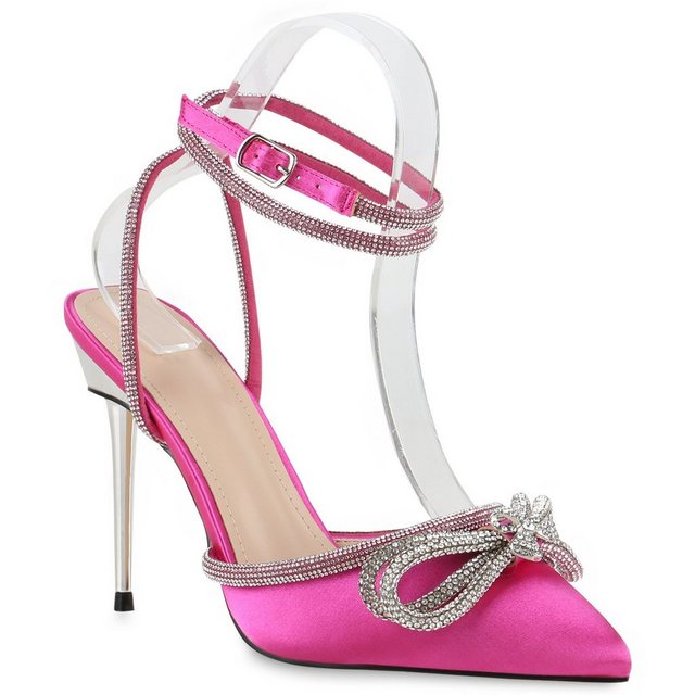 VAN HILL 839363 High-Heel-Pumps Bequeme Schuhe (rosa)