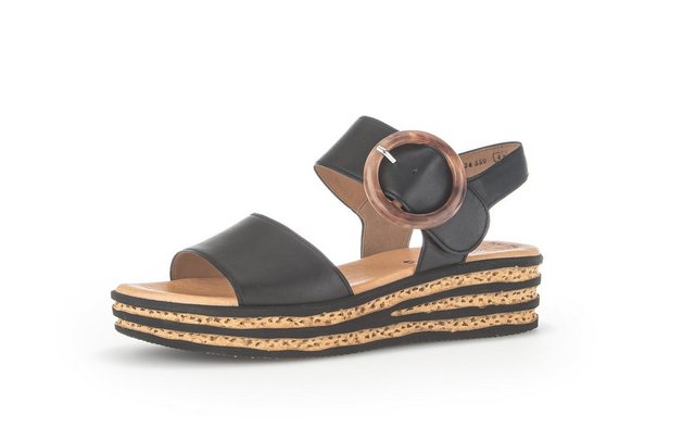 Gabor Comfort Sandale (schwarz dunkel)