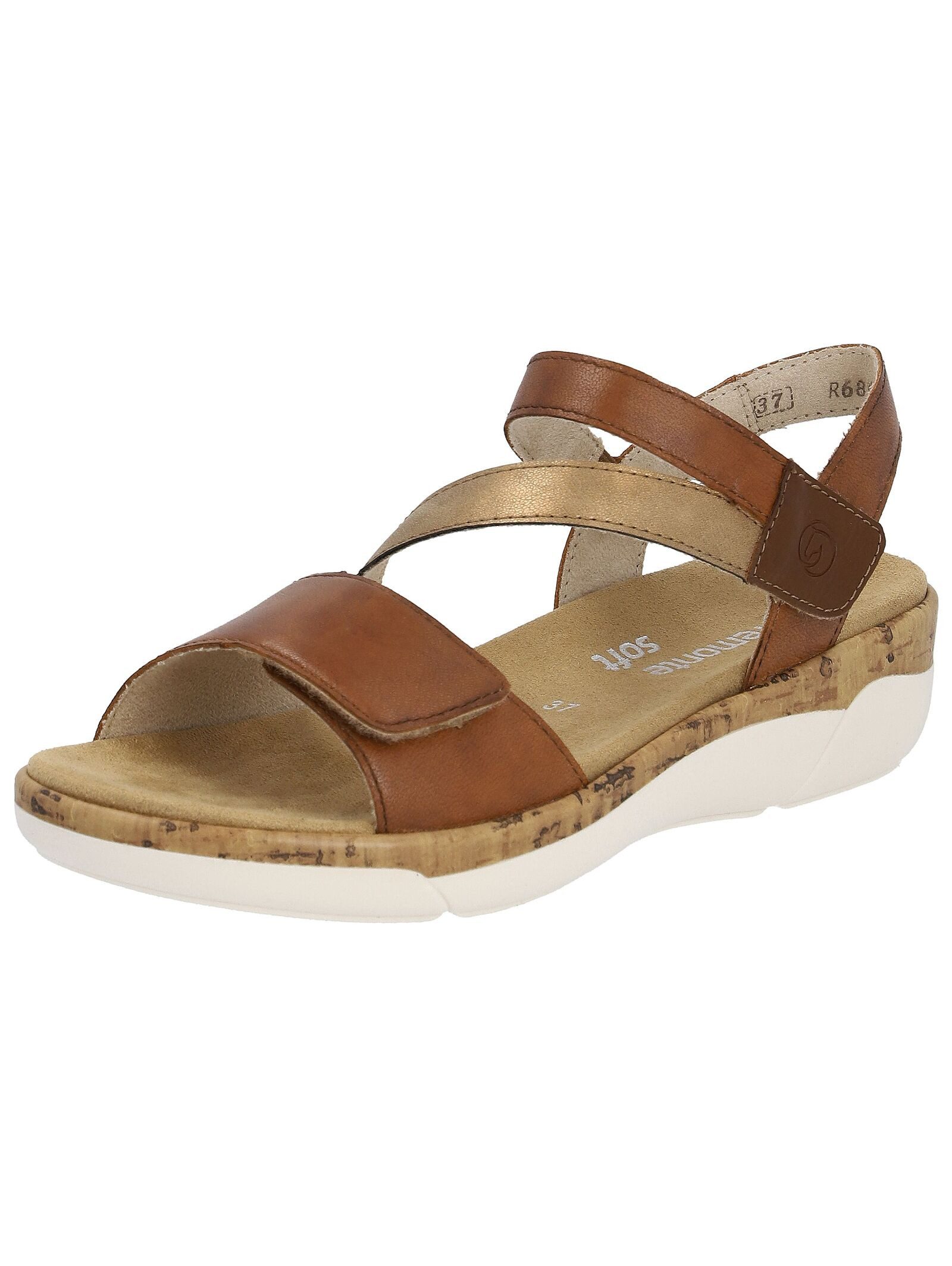 Remonte Remonte Sandalen Leder Riemchensandale (braun)