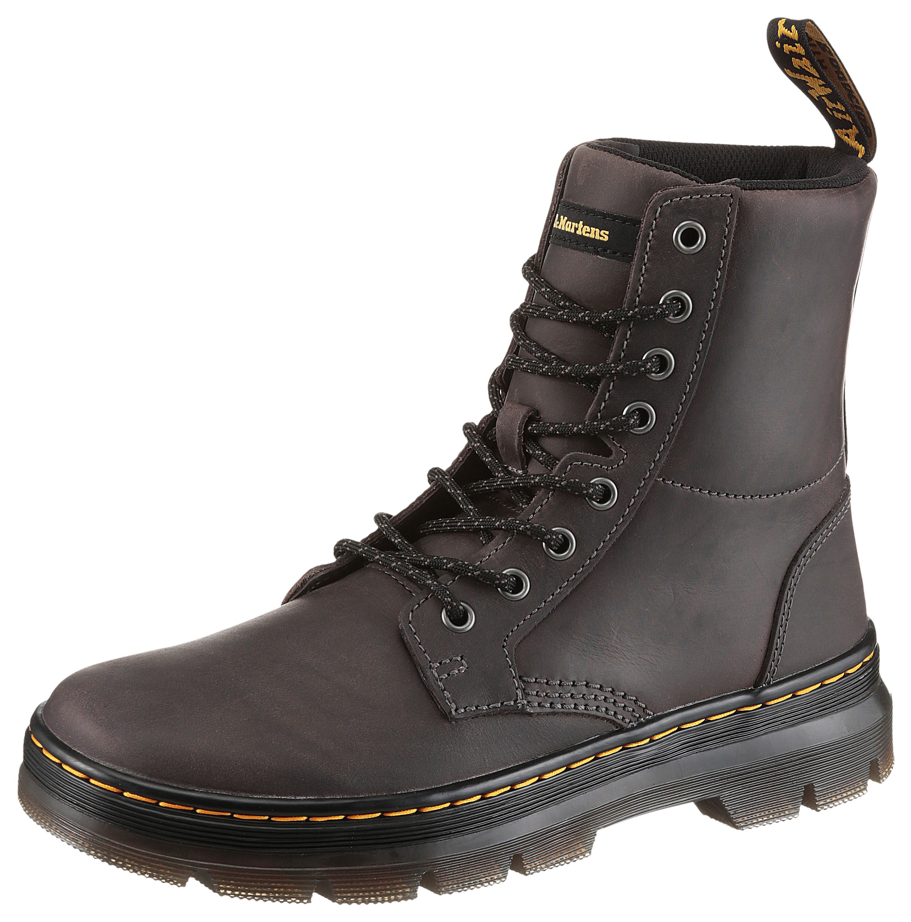 DR. MARTENS Combs Schnürboots Schnürboots, Freizeitstiefelette (grau)