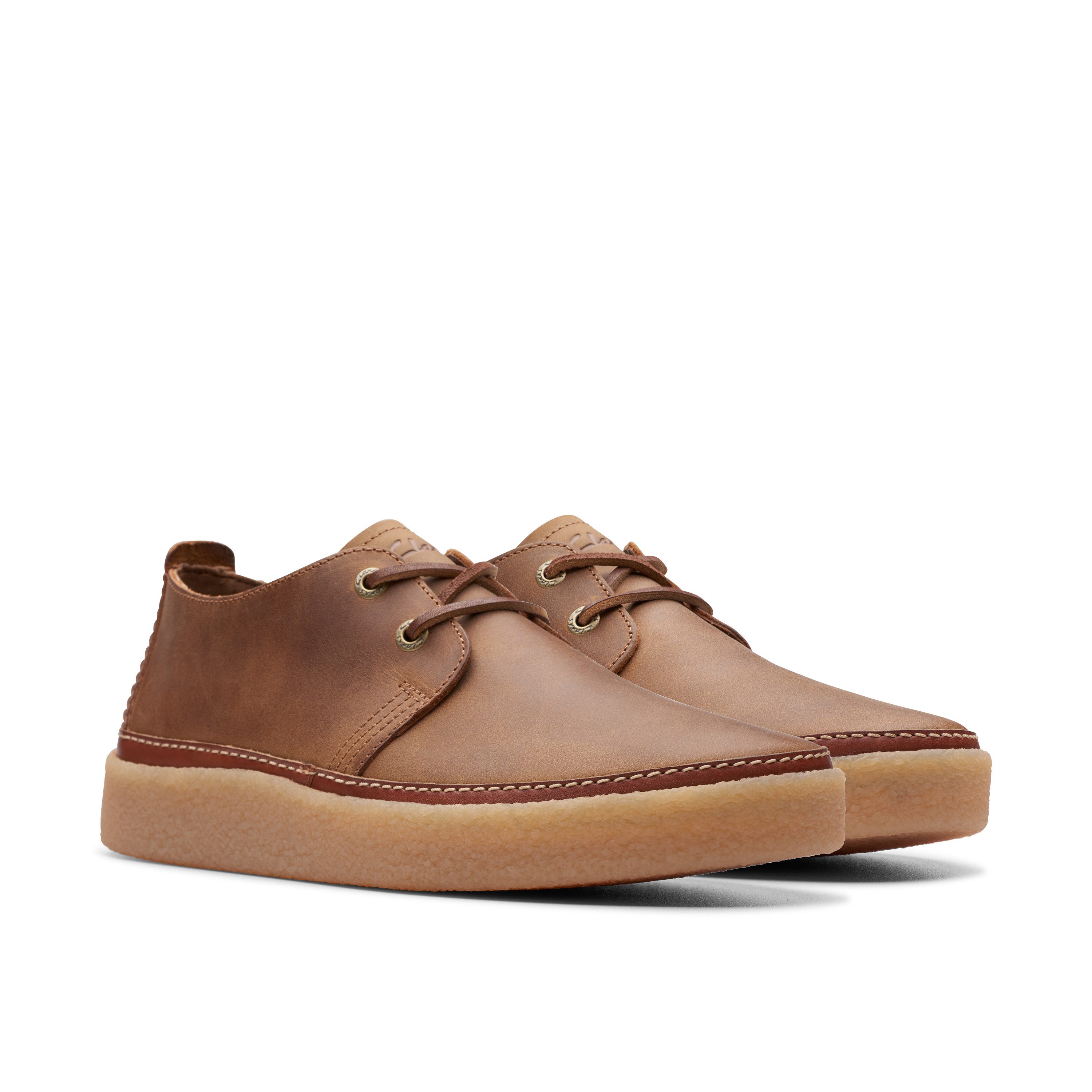 Clarks Clarkwood Low Schnürschuh, Schnürschuh, Business (braun)