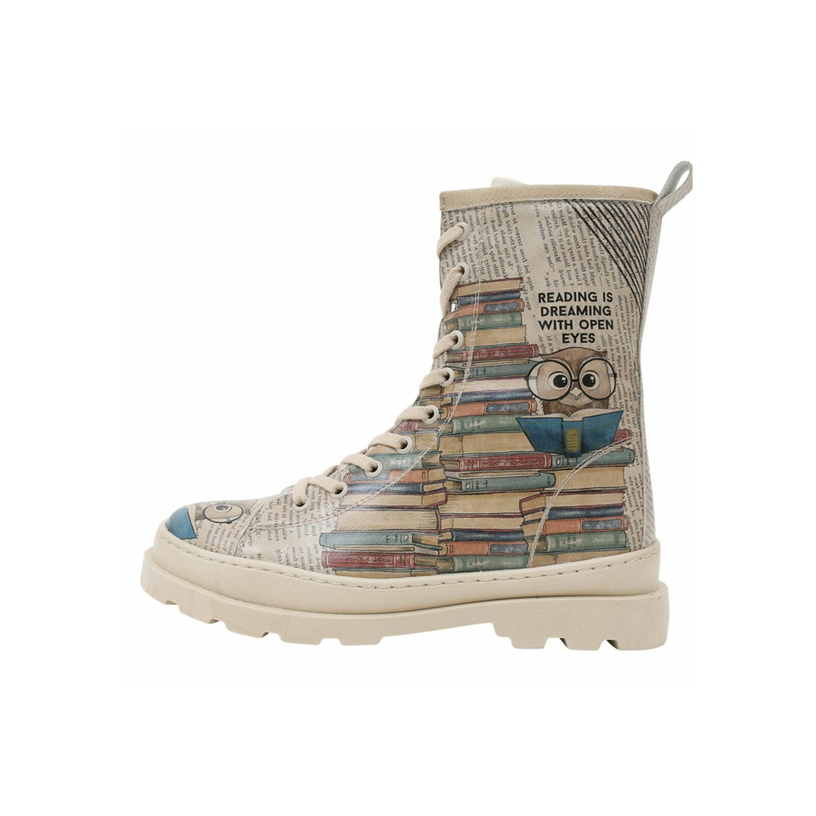 DOGO Gisele Schnürstiefel Boots Red Fox (beige)