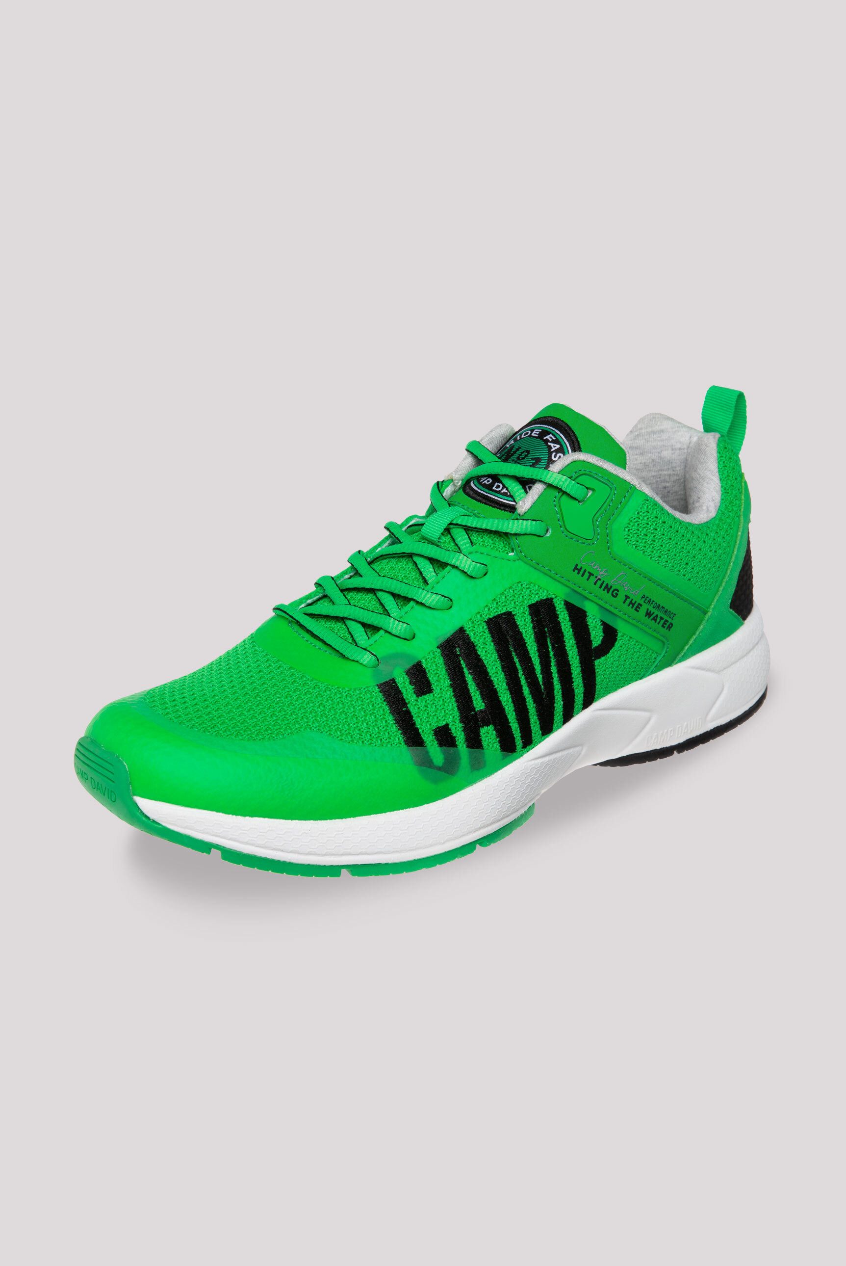 CAMP DAVID Sneaker mit gepolstertem Einstieg (grün)