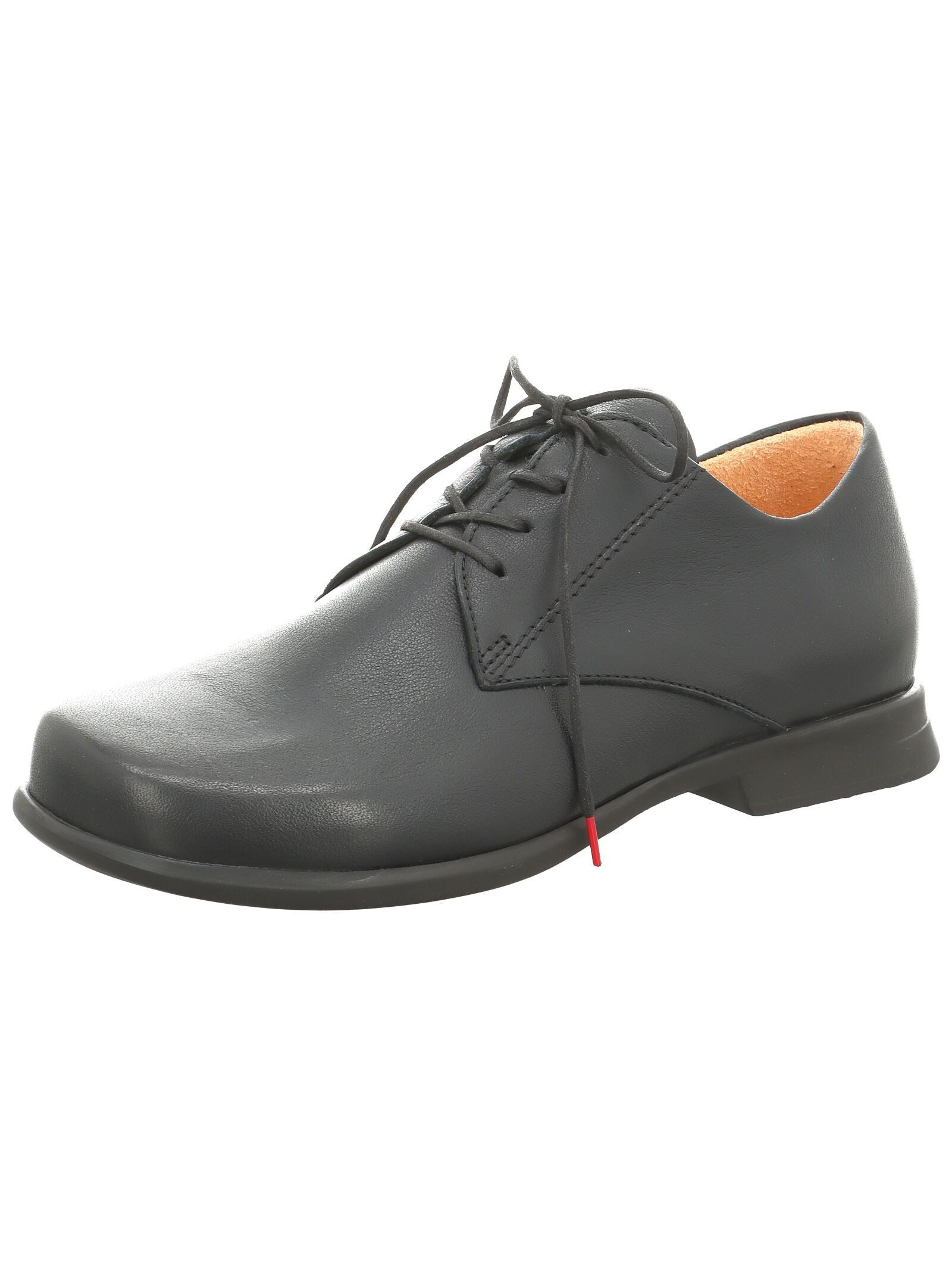 Think! Think! Halbschuhe Nappaleder Schnürschuh (schwarz)