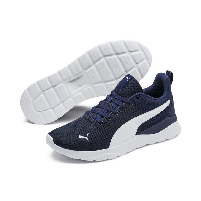 PUMA Anzarun Lite Sneakers Herren Trainingsschuh (Peacoat White Blue)