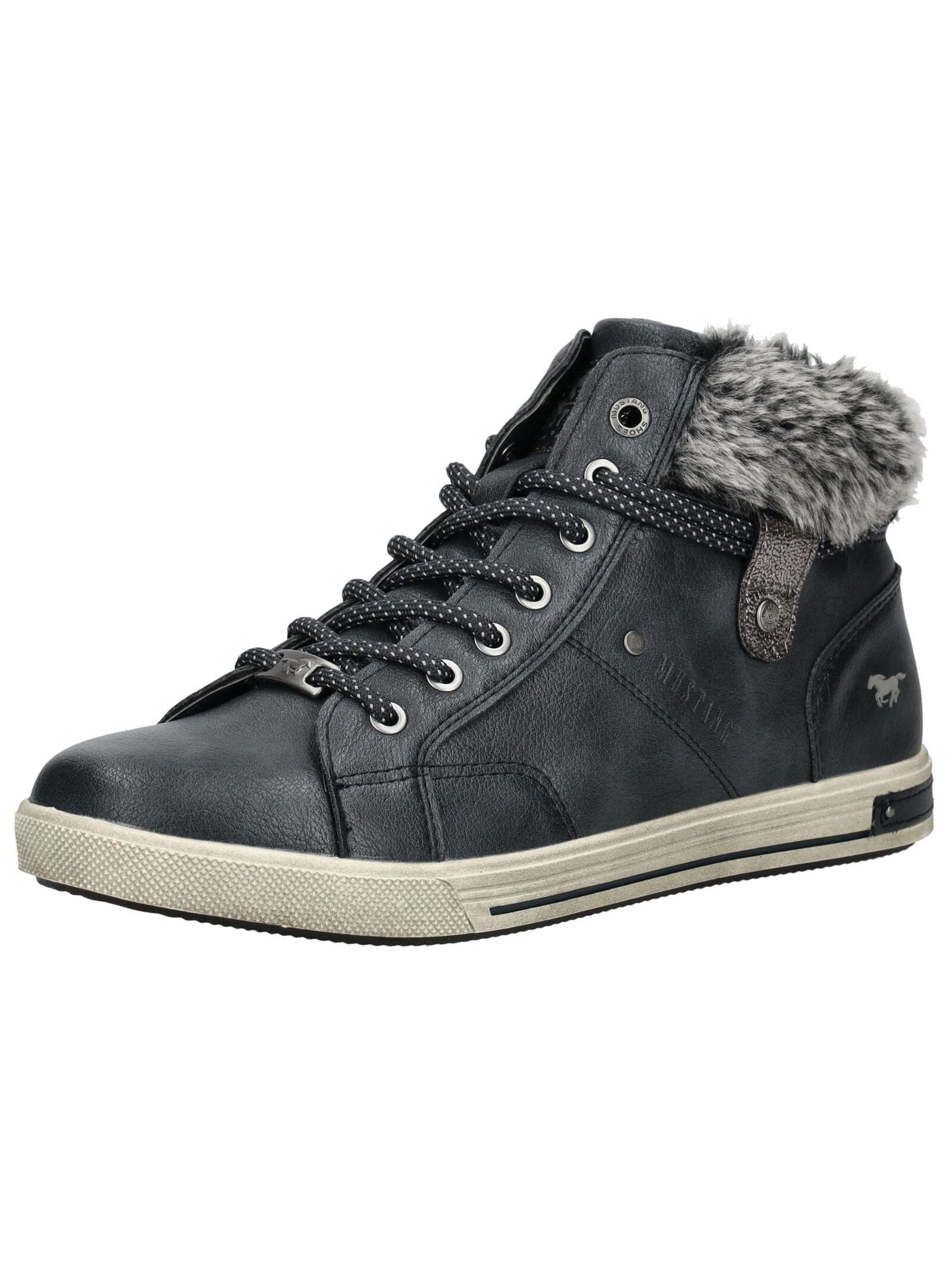 Mustang Shoes Mustang Shoes Sneaker Lederimitat/Textil (blau)