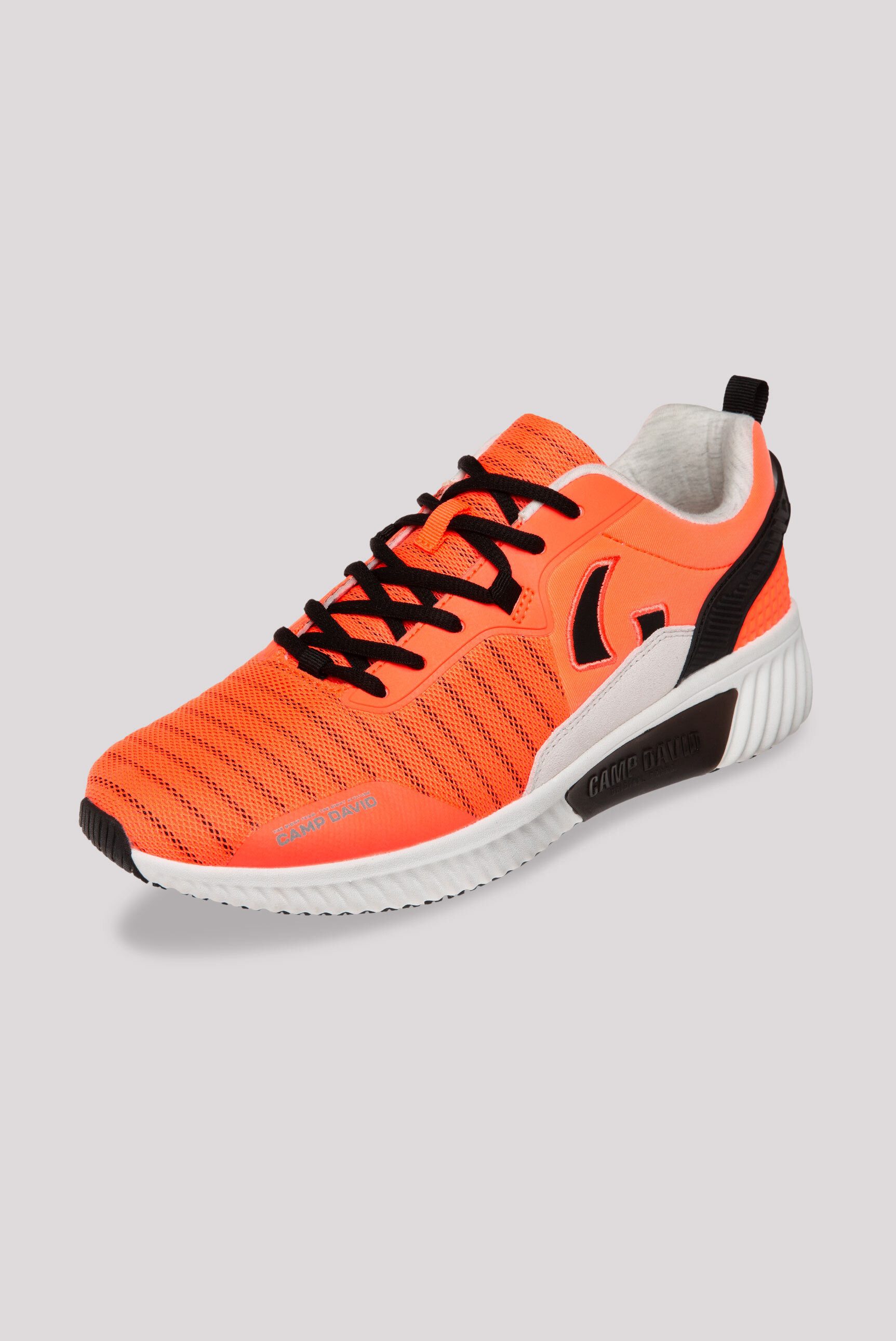 CAMP DAVID Sneaker mit Wechselfußbett (orange)