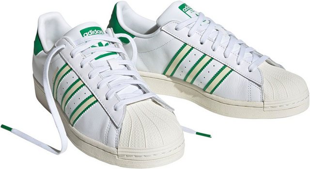 adidas Originals SUPERSTAR Sneaker (grün|weiß)