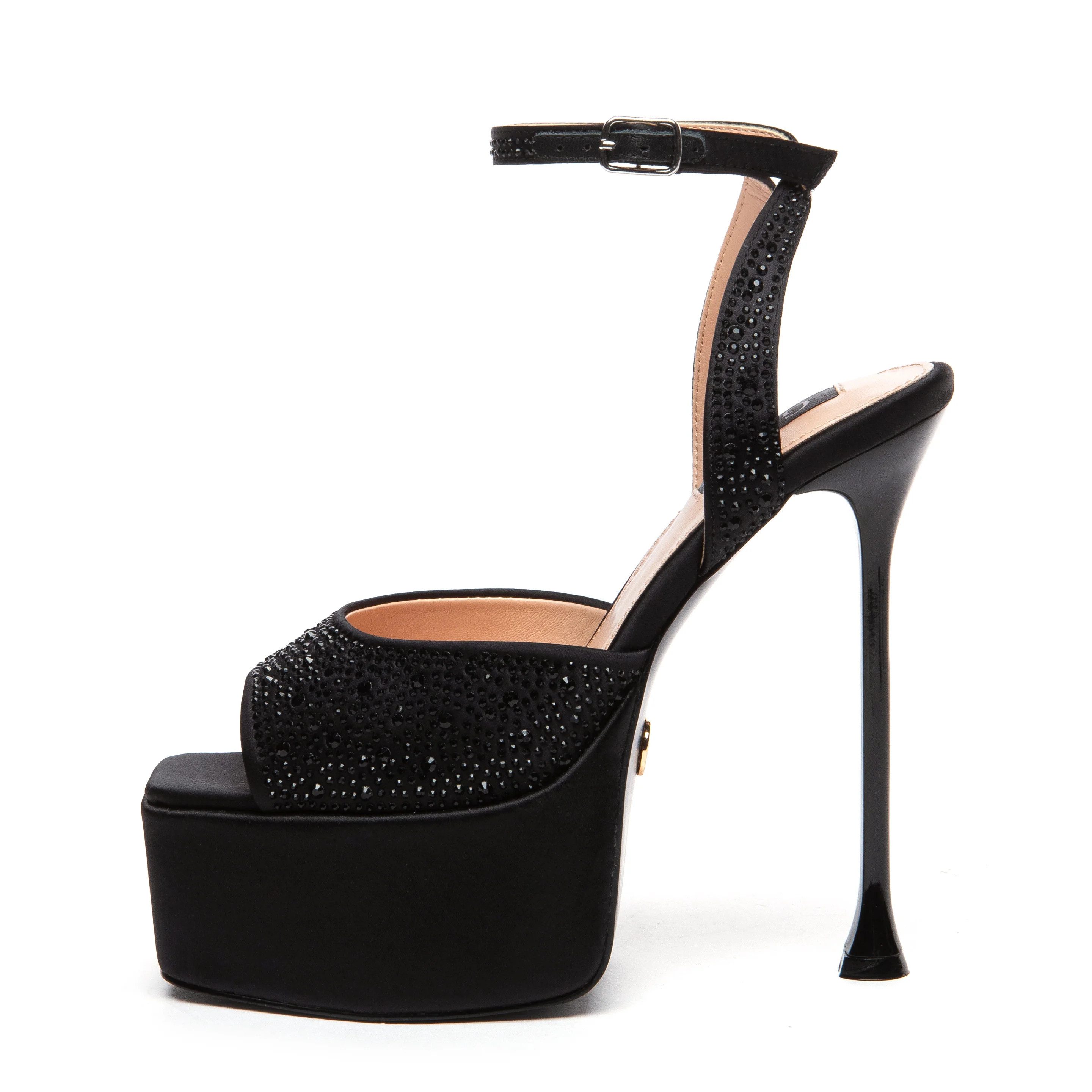 Giaro GALA High-Heel-Sandalette 15 cm Absatzhöhe, (schwarz)