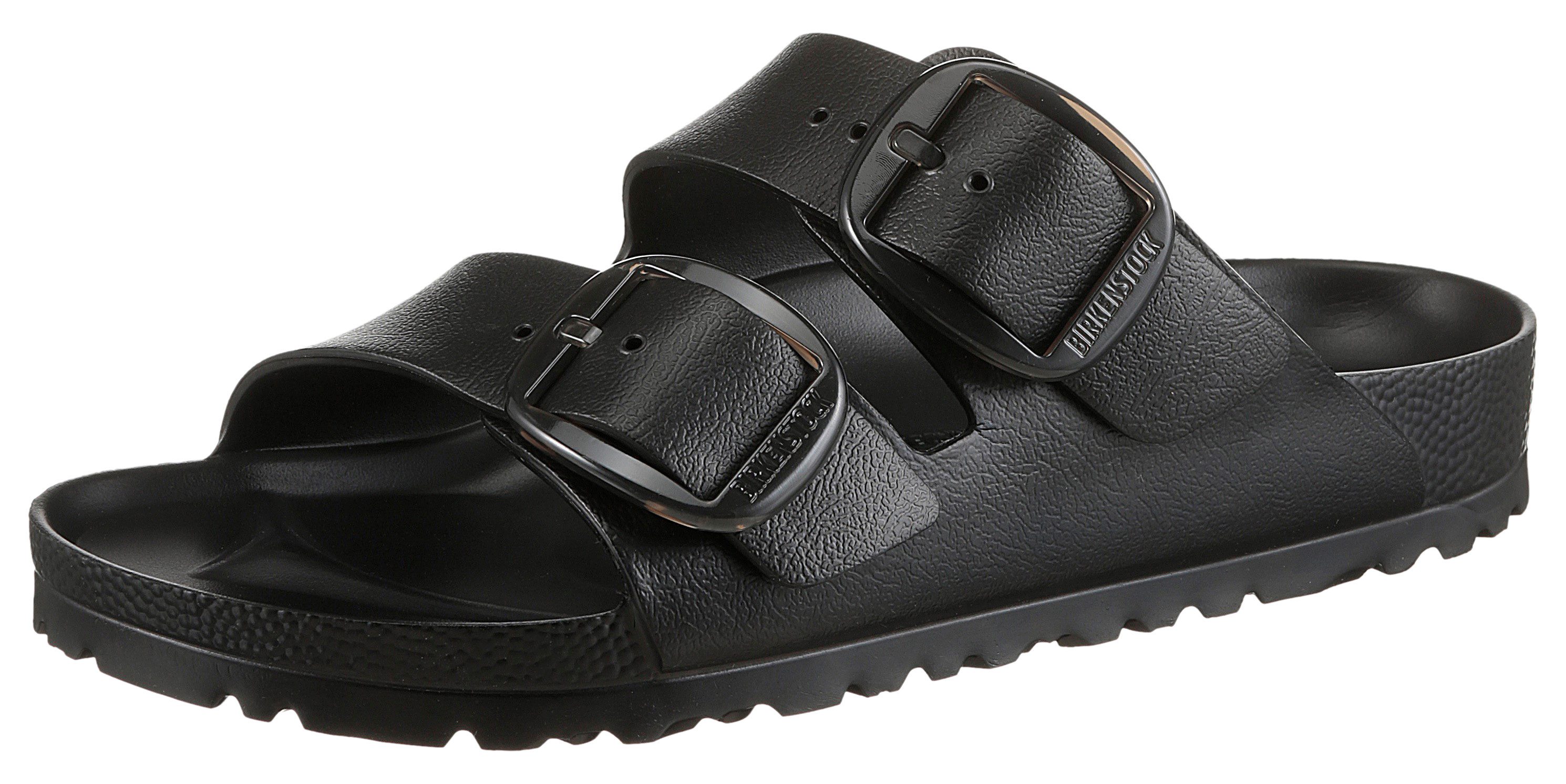 Birkenstock ARIZONA BIG BUCKLE Pantolette Sommerschuh, (schwarz)