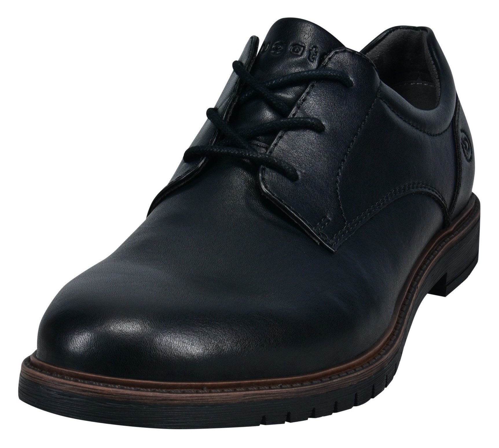 bugatti Schnürschuh Festtagsschuh, Anzugschuh, Business Schnürer (schwarz)