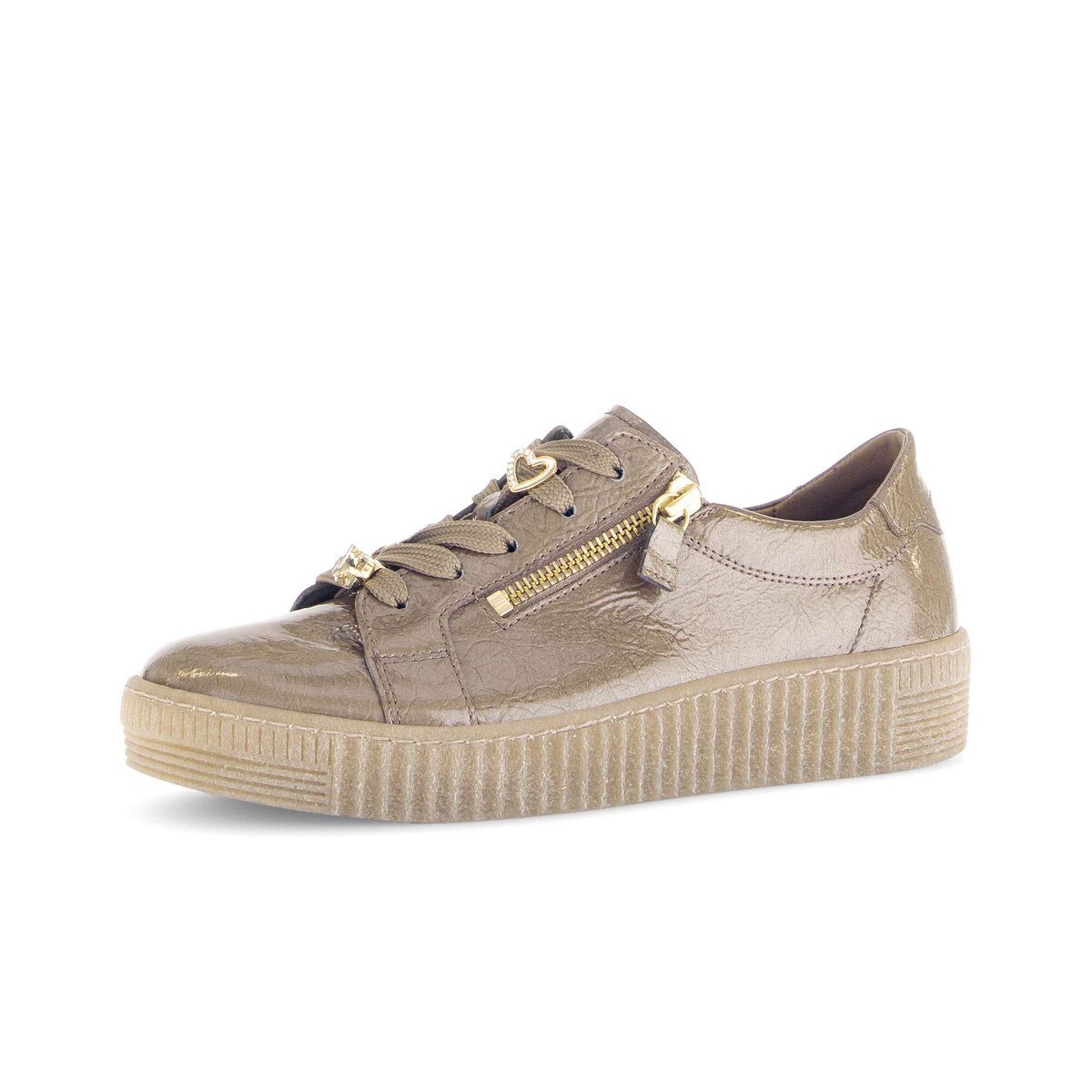 Gabor Sneaker low Lackleder Sneaker (beige)
