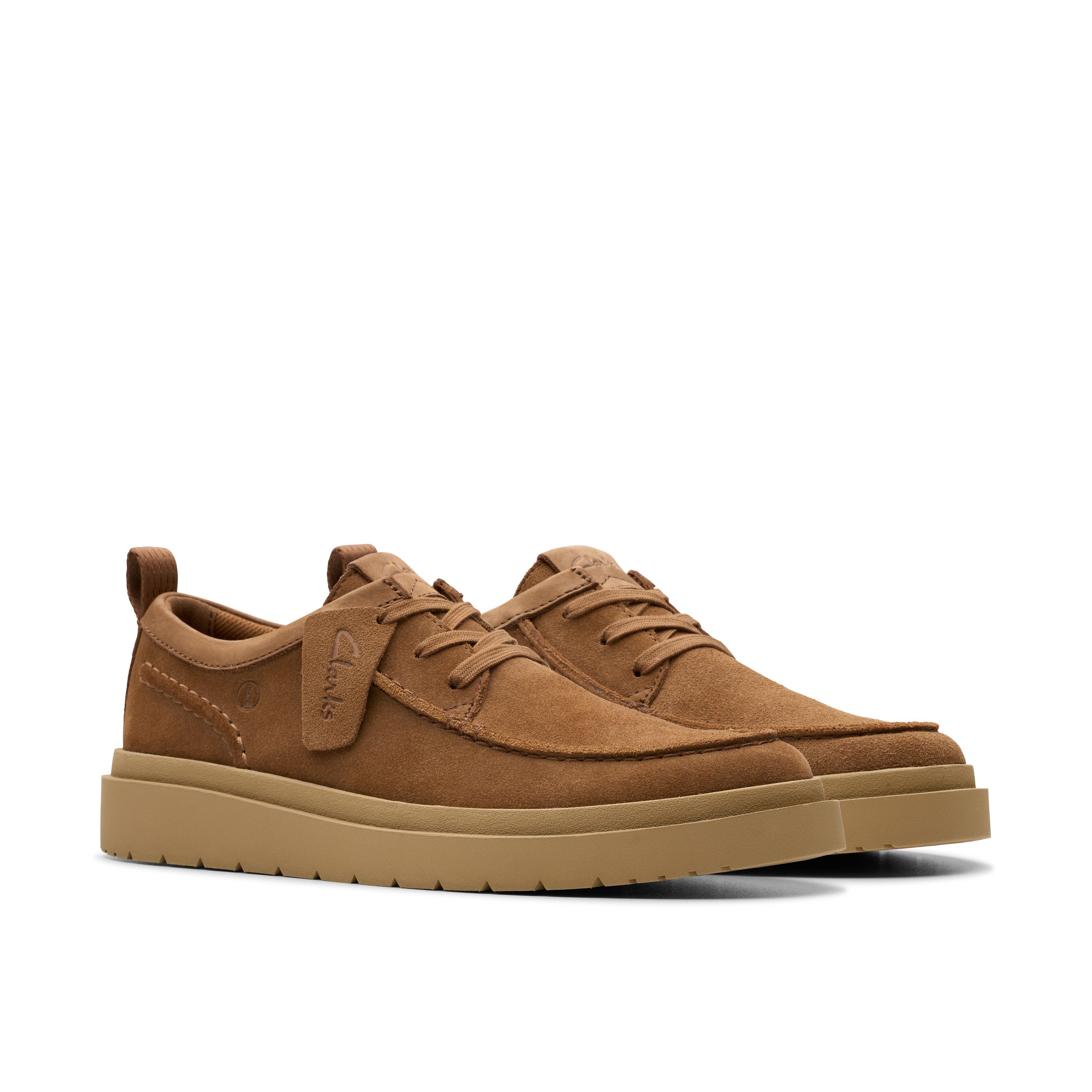 Clarks Polden Moc Schnürschuh, Schnürschuh, Business (braun)